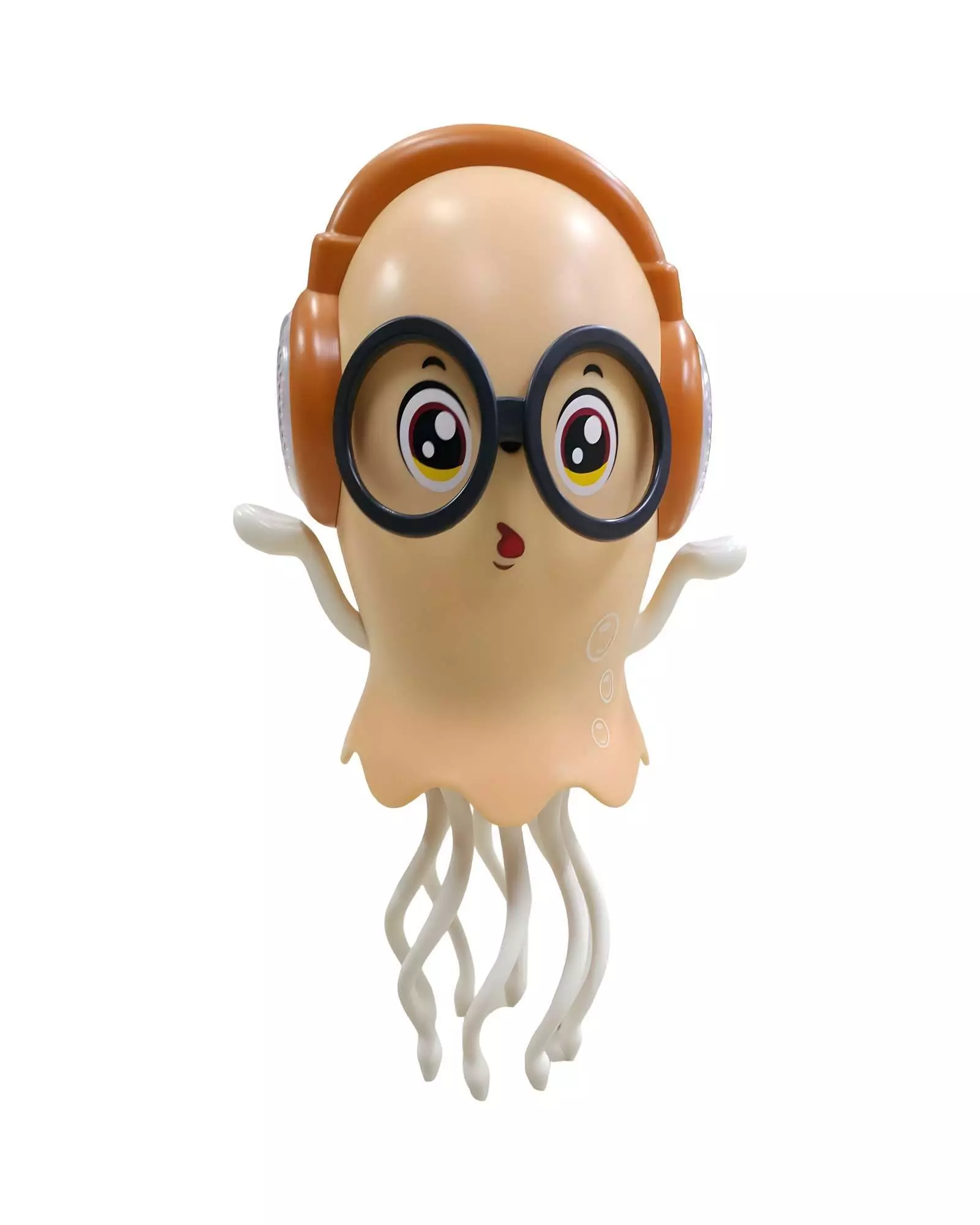 JUGUETE BEBE PULPO BAILARIN NARANJA NIÑO NIÑA-0