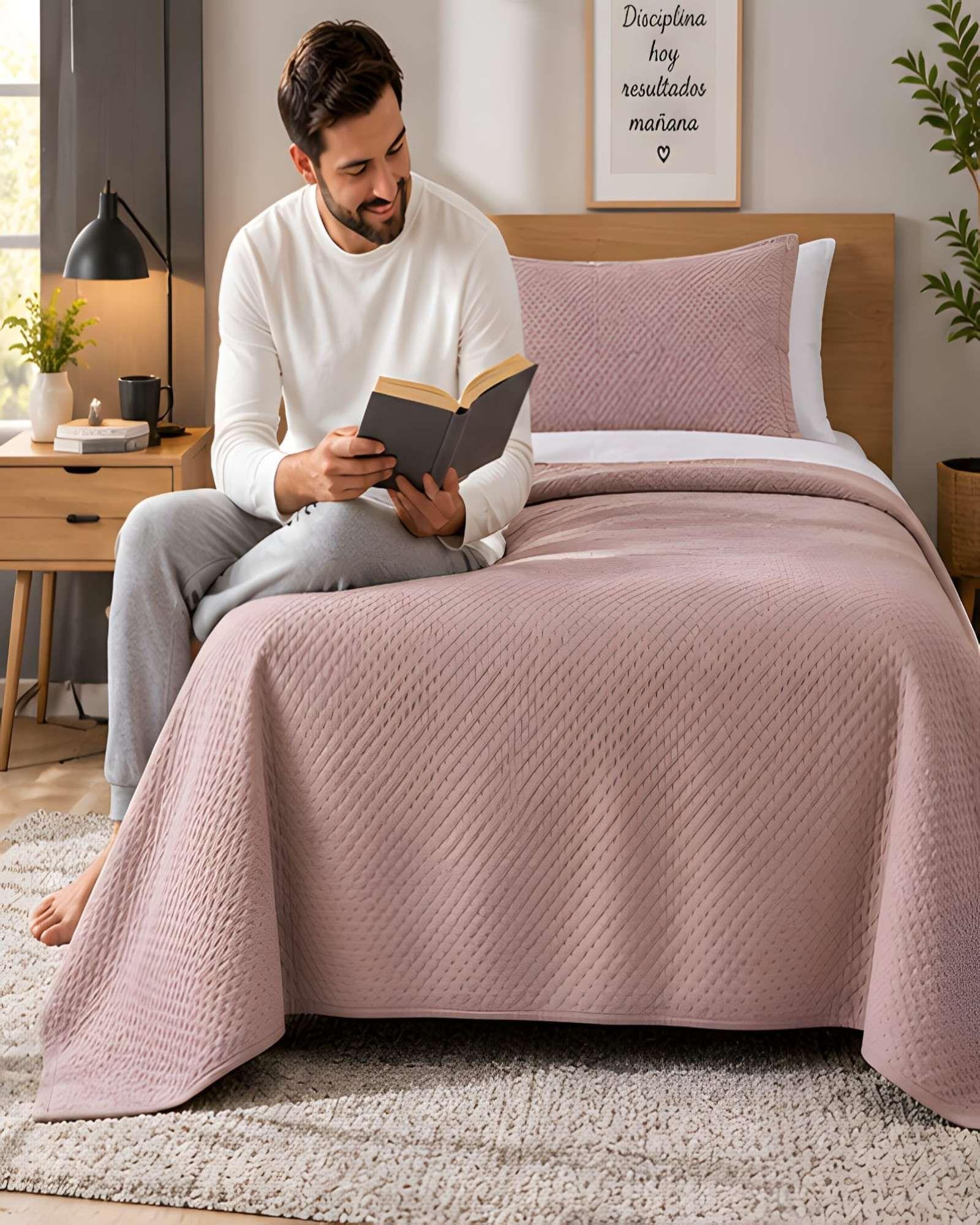 Cubrecama Cádiz Ultra Soft 1.5 Plazas 180x240 cm-3