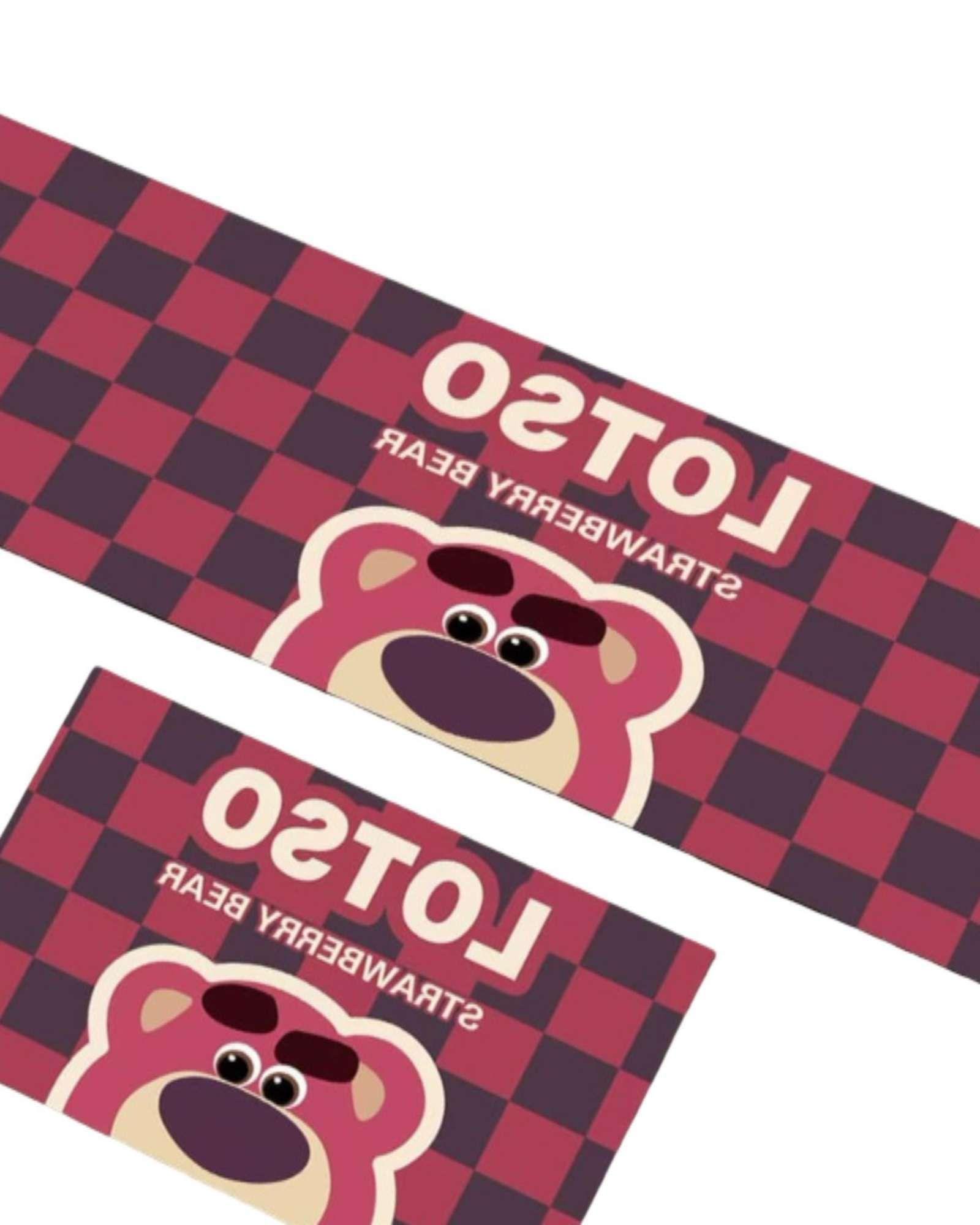 TAPETES DECORATIVAS COCINA ANTIDESLIZANTE DISEÑO OSO ROJO-2