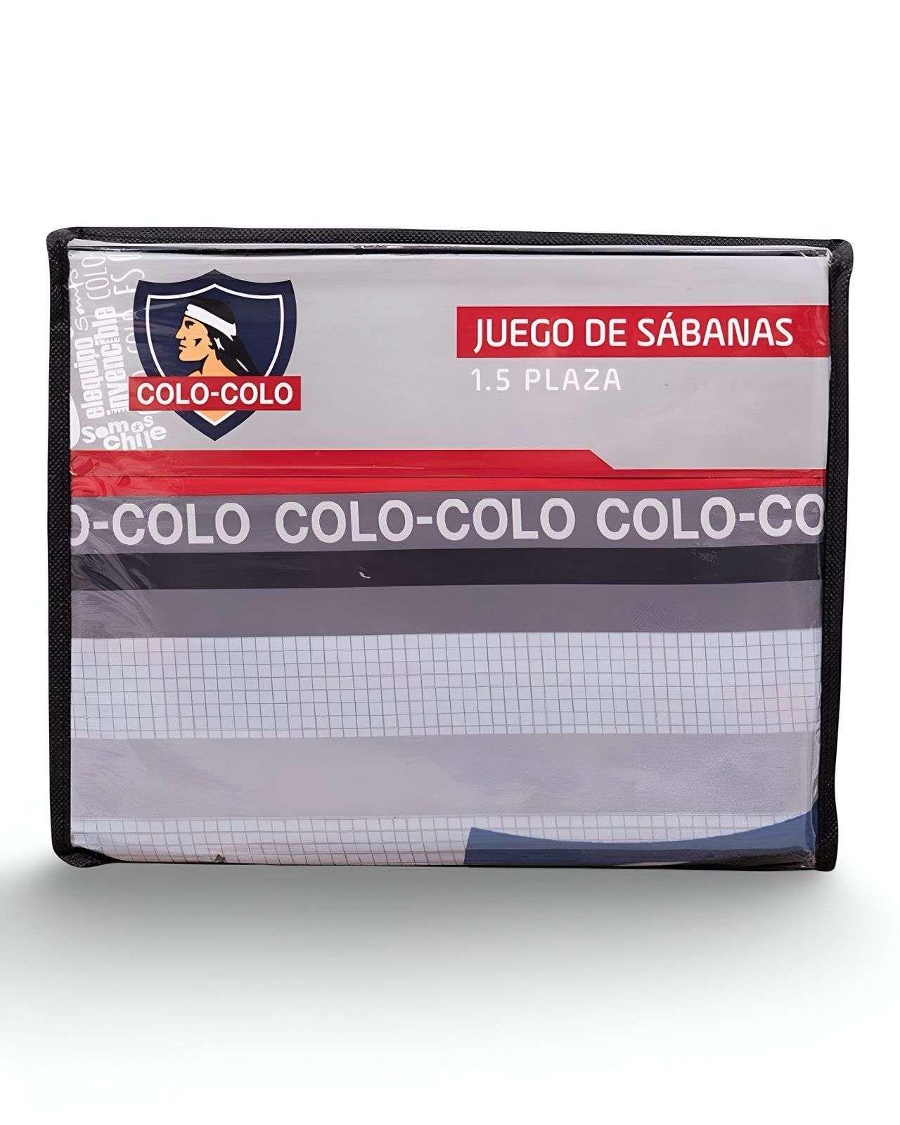 Sabanas infantil Colo Colo plaza y media Mashini t01-3