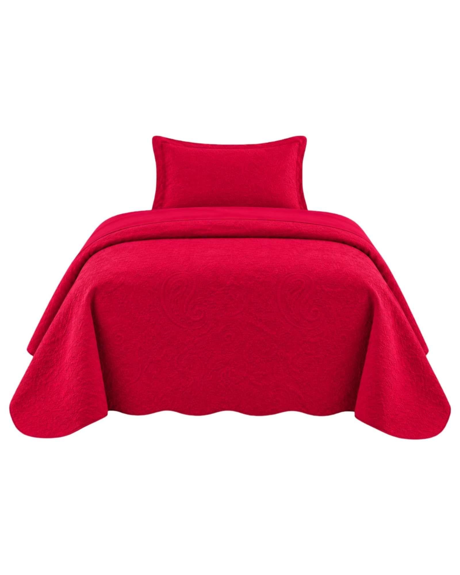 Pack Quilt Verano 1.5 Plazas Texturizado con Sábanas A6-5