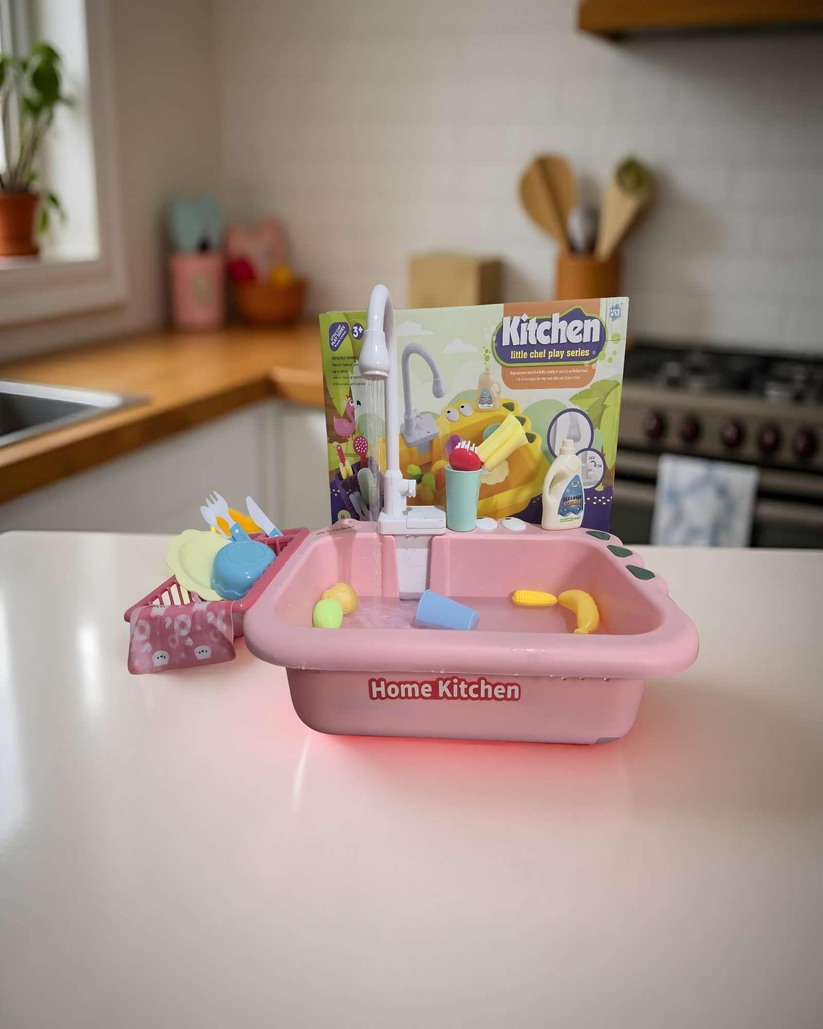 LAVA VAJILLAS DE JUGUETE ROSADO-3