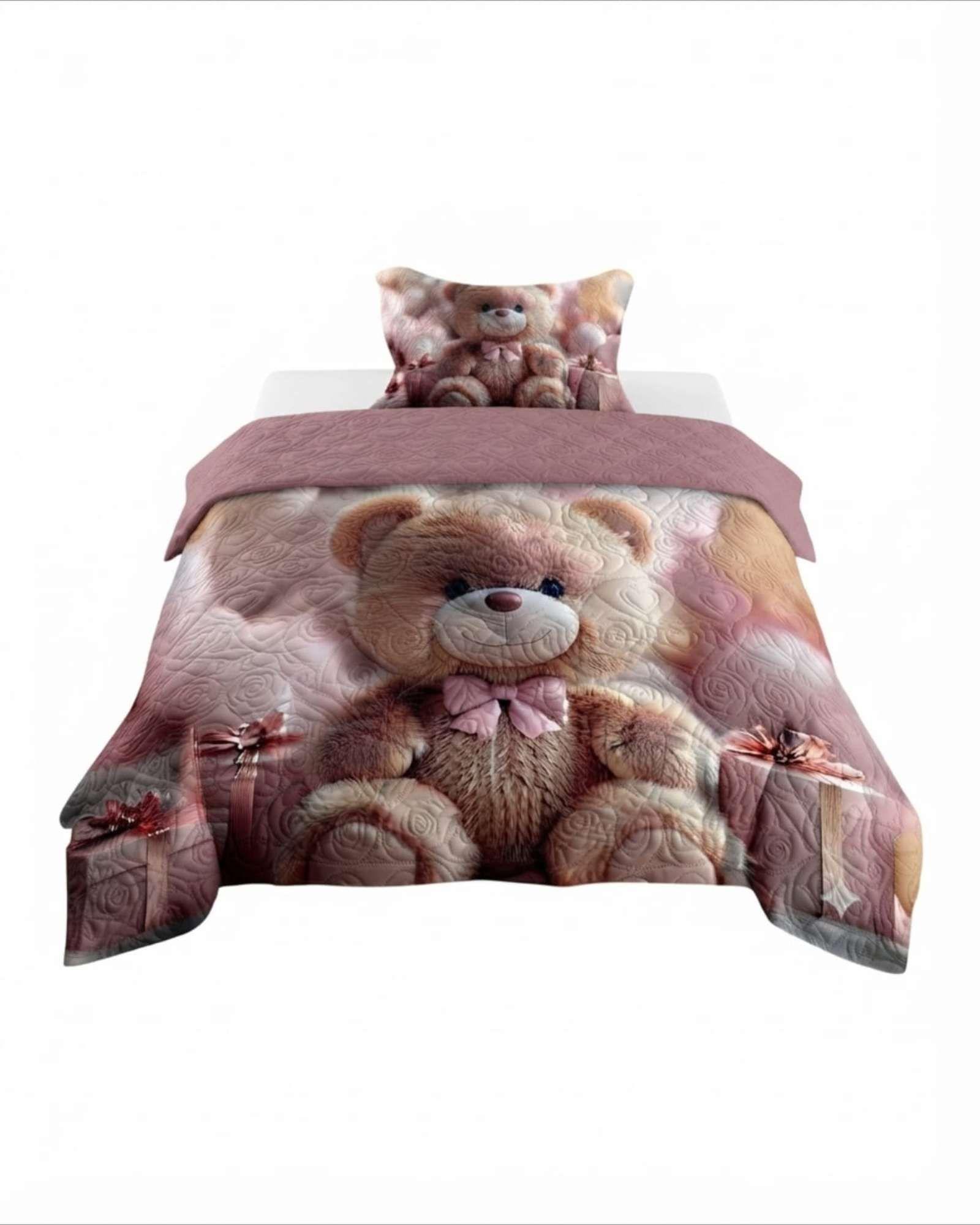 Quilt De Verano 1.5 Plazas Ultraligero Cubrecama Fresco m9-5