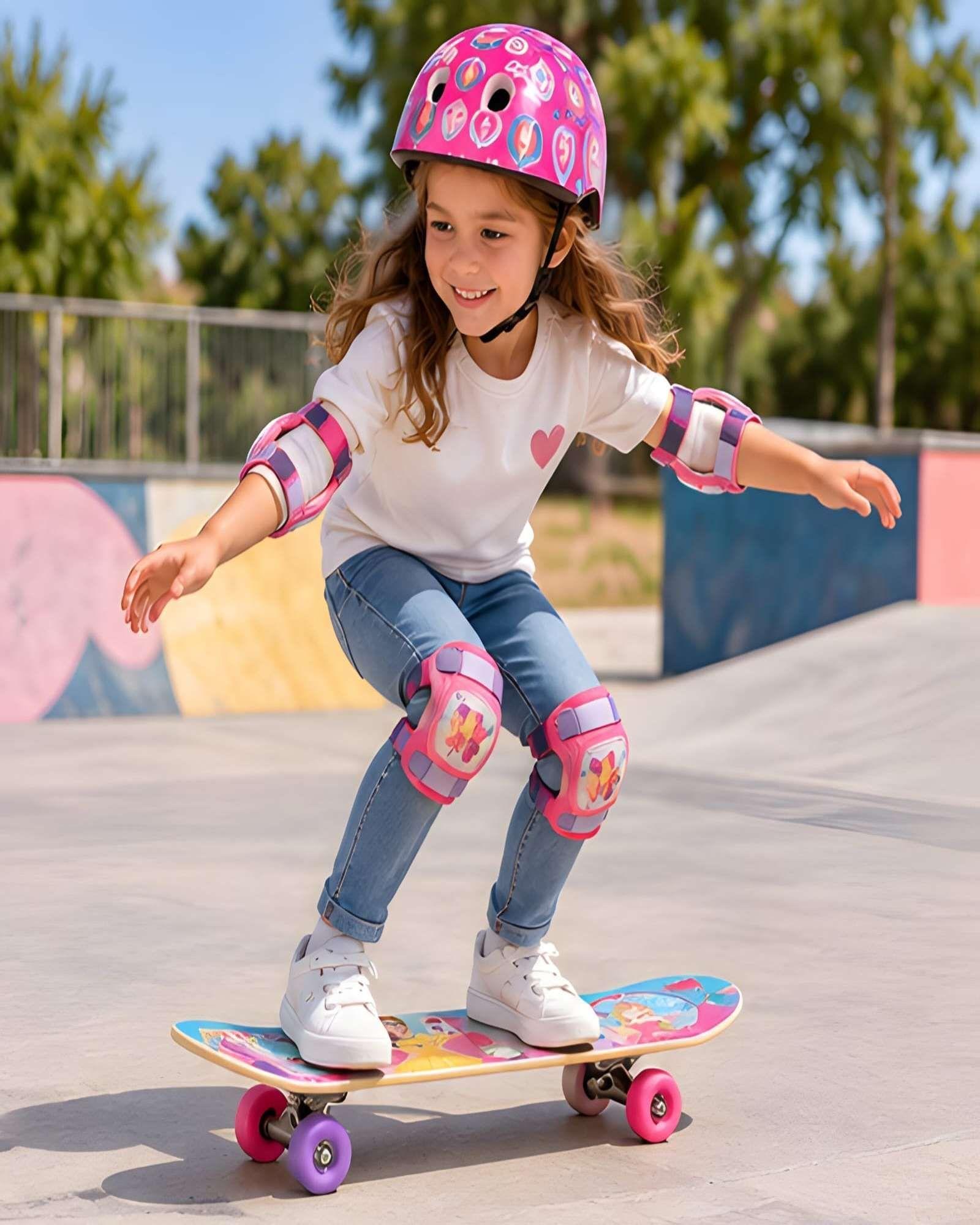 Kit Patineta Infantil Con Casco Y Kit Seguridad 01-3