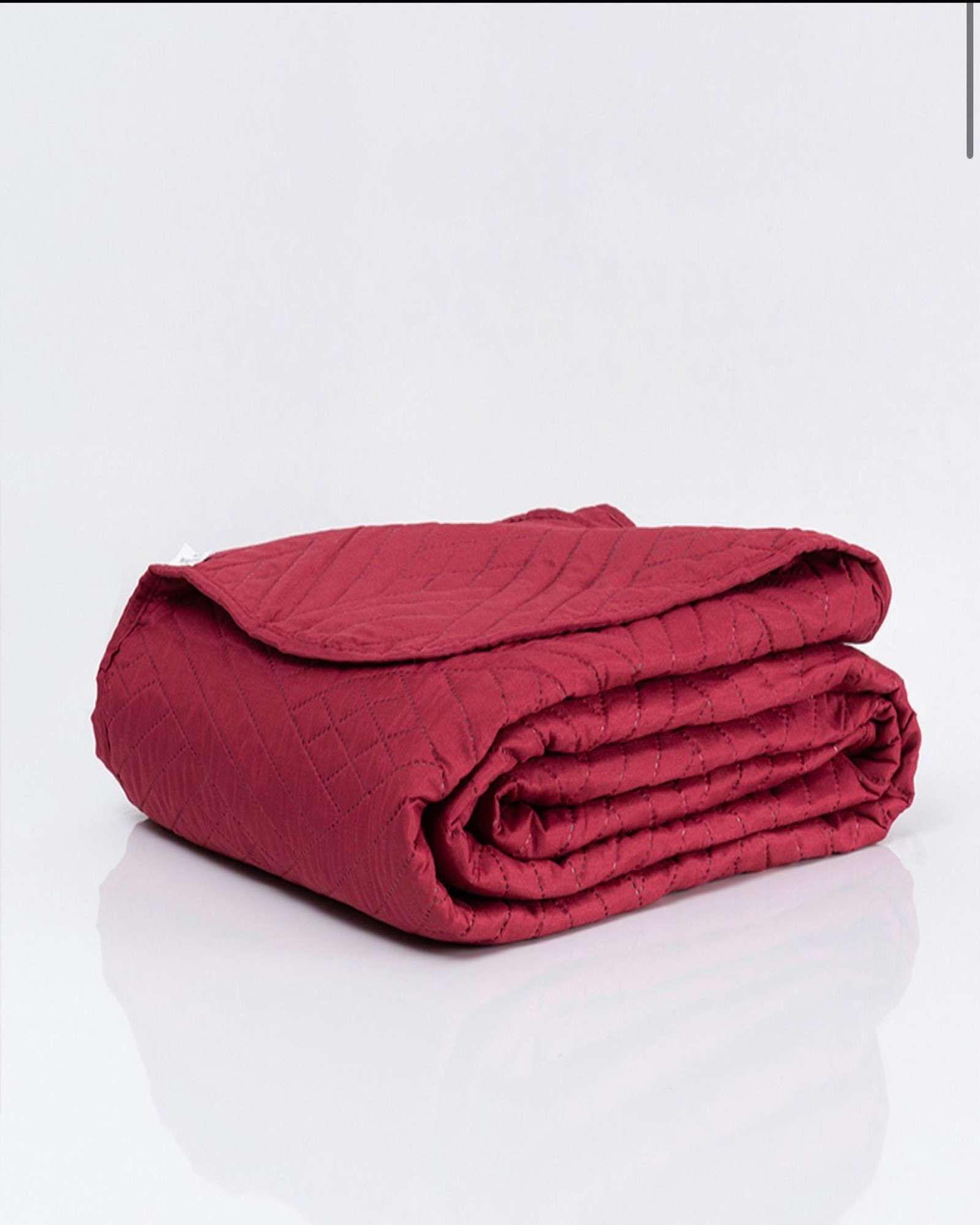 Cubrecama Quilt  mas Juego de Sábana Liso 1.5 Plaza Mashini M04-1