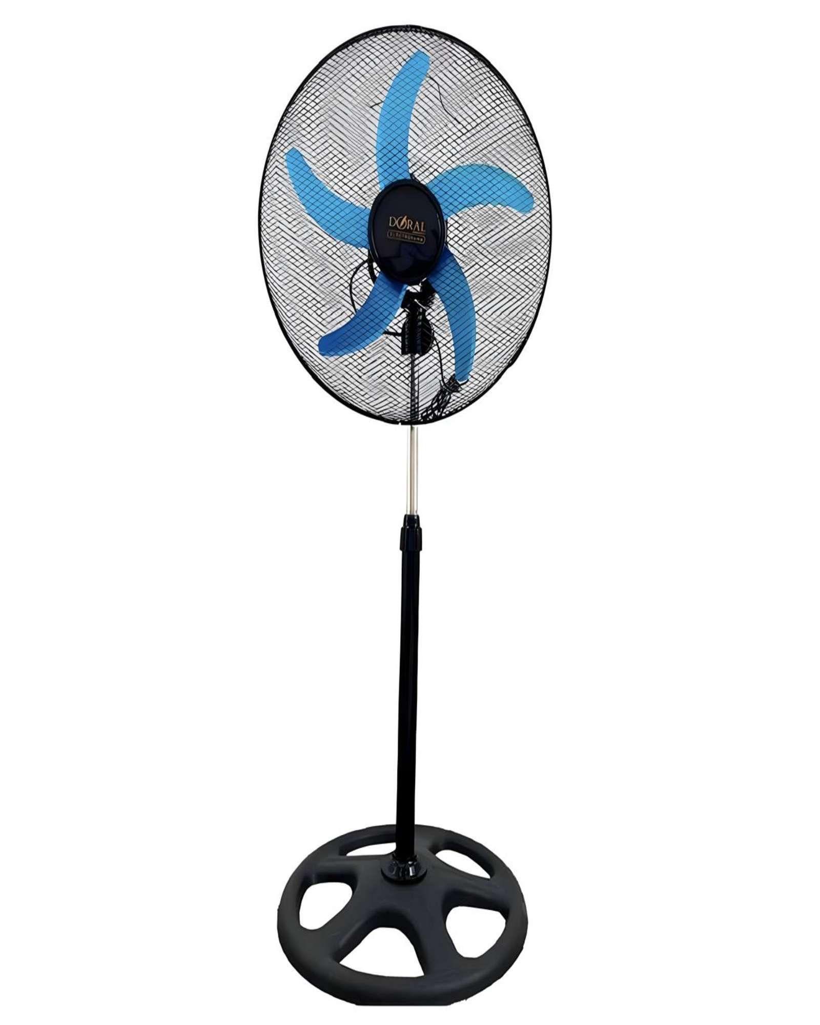 VENTILADOR DORAL DE PEDESTAL 18" CON 5 ASPAS-2