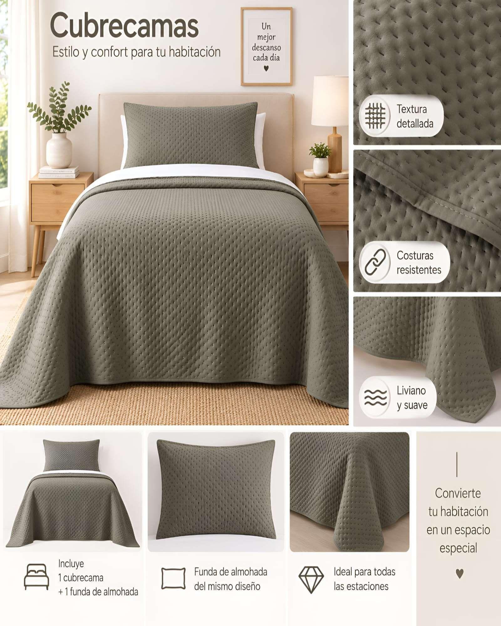 Cubrecama Cádiz Ultra Soft 1.5 Plazas 180x240 cm-4