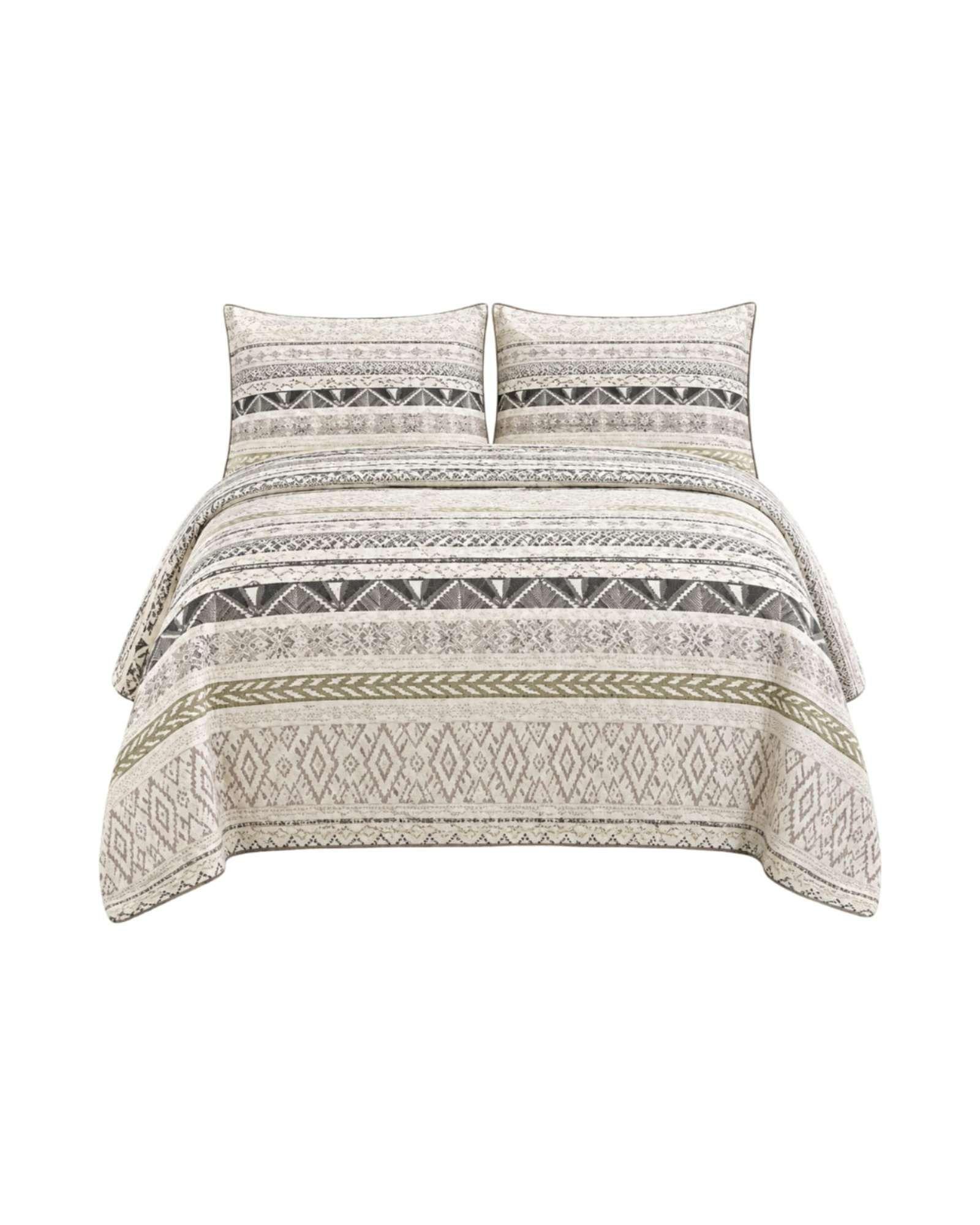 Cubrecama Delgado 2 Plazas Transpirable Con Fundas Mas Almohadas m5-5