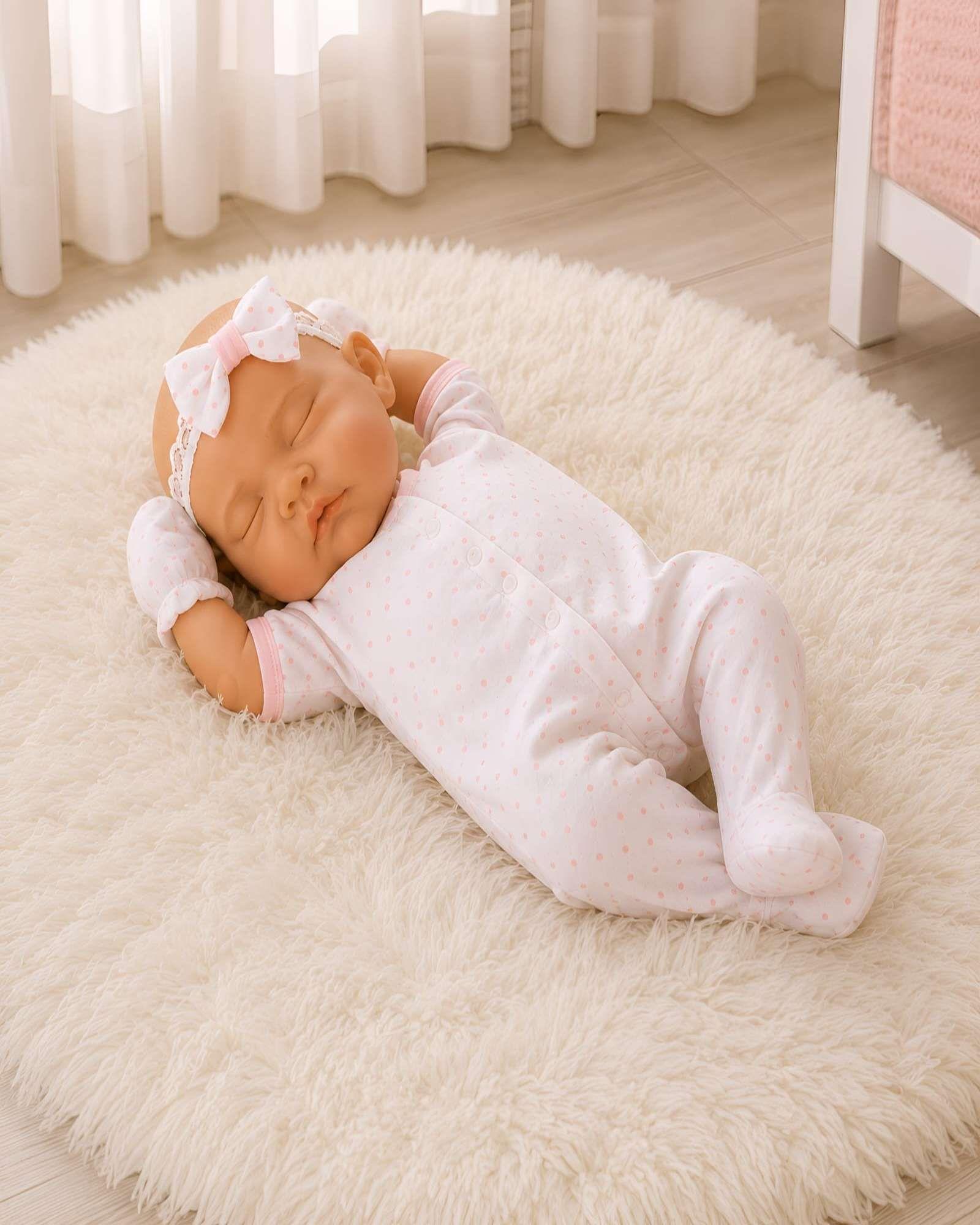 Bebé Reborn Durmiente con Ropa y Accesorios 45 cm-0