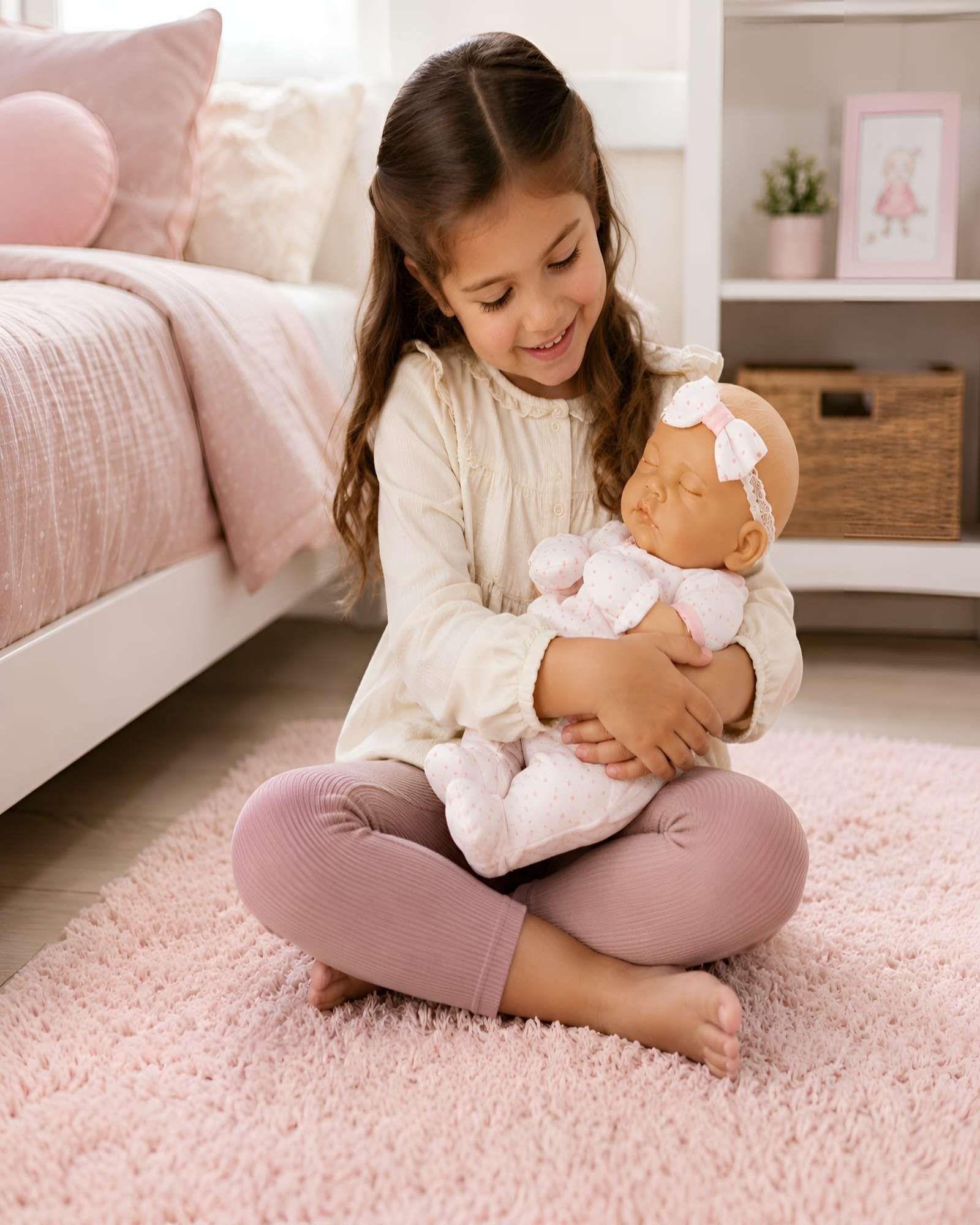 Bebé Reborn Durmiente con Ropa y Accesorios 45 cm-2