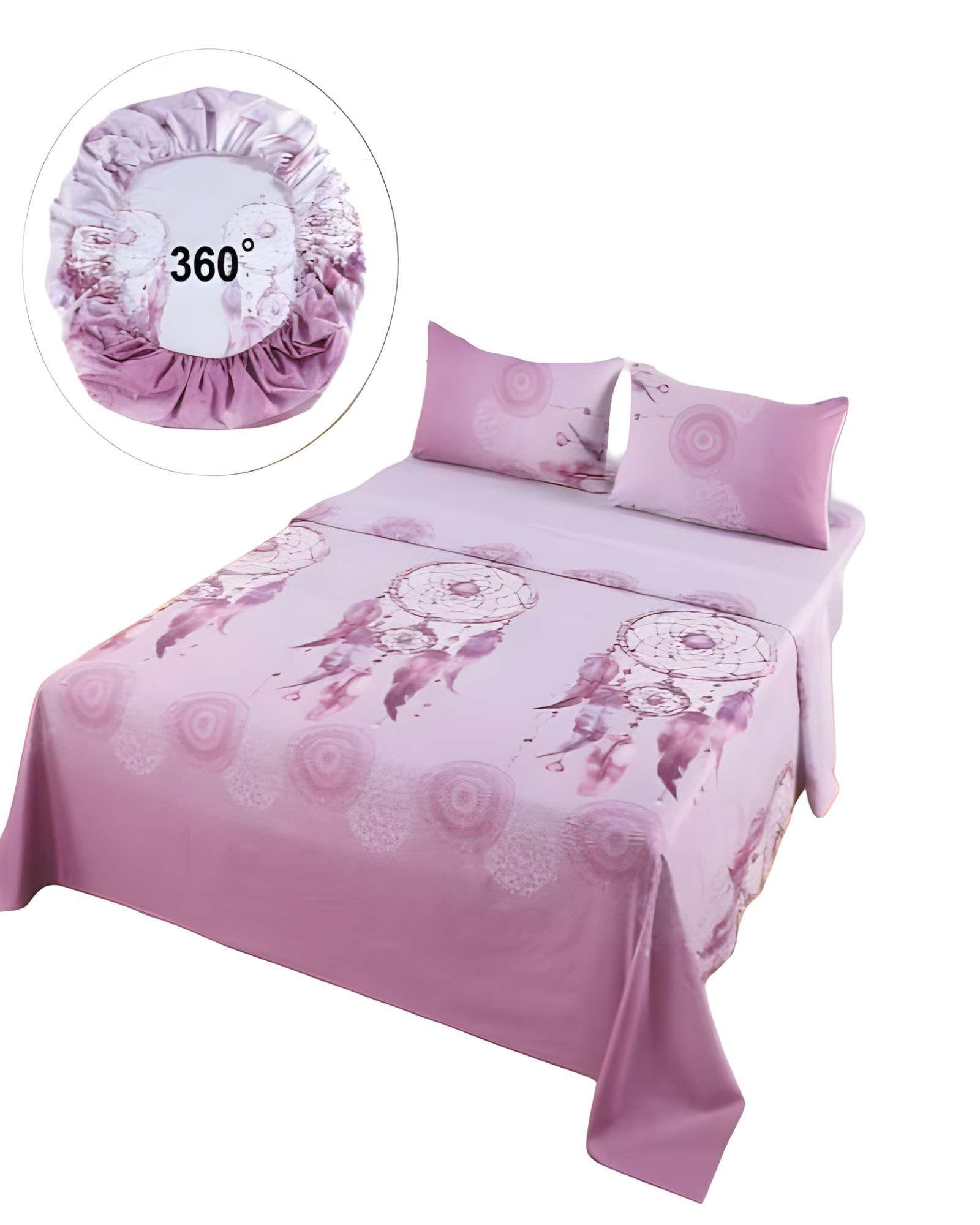 SABANAS CASA SOL SUPER KING ROSA-0