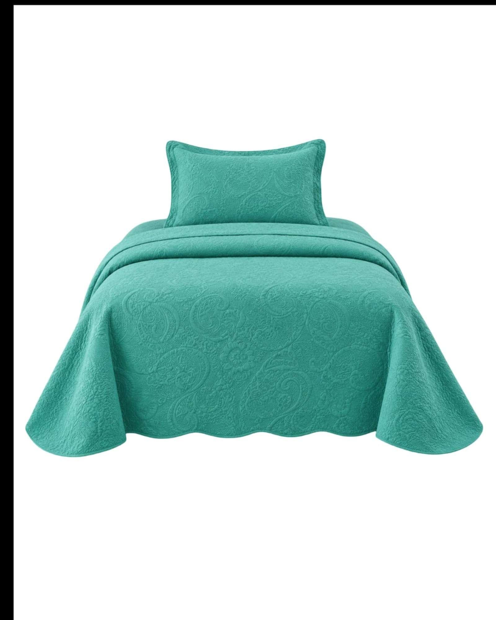 Pack Quilt Verano 1.5 Plazas Texturizado con Sábanas 08-5
