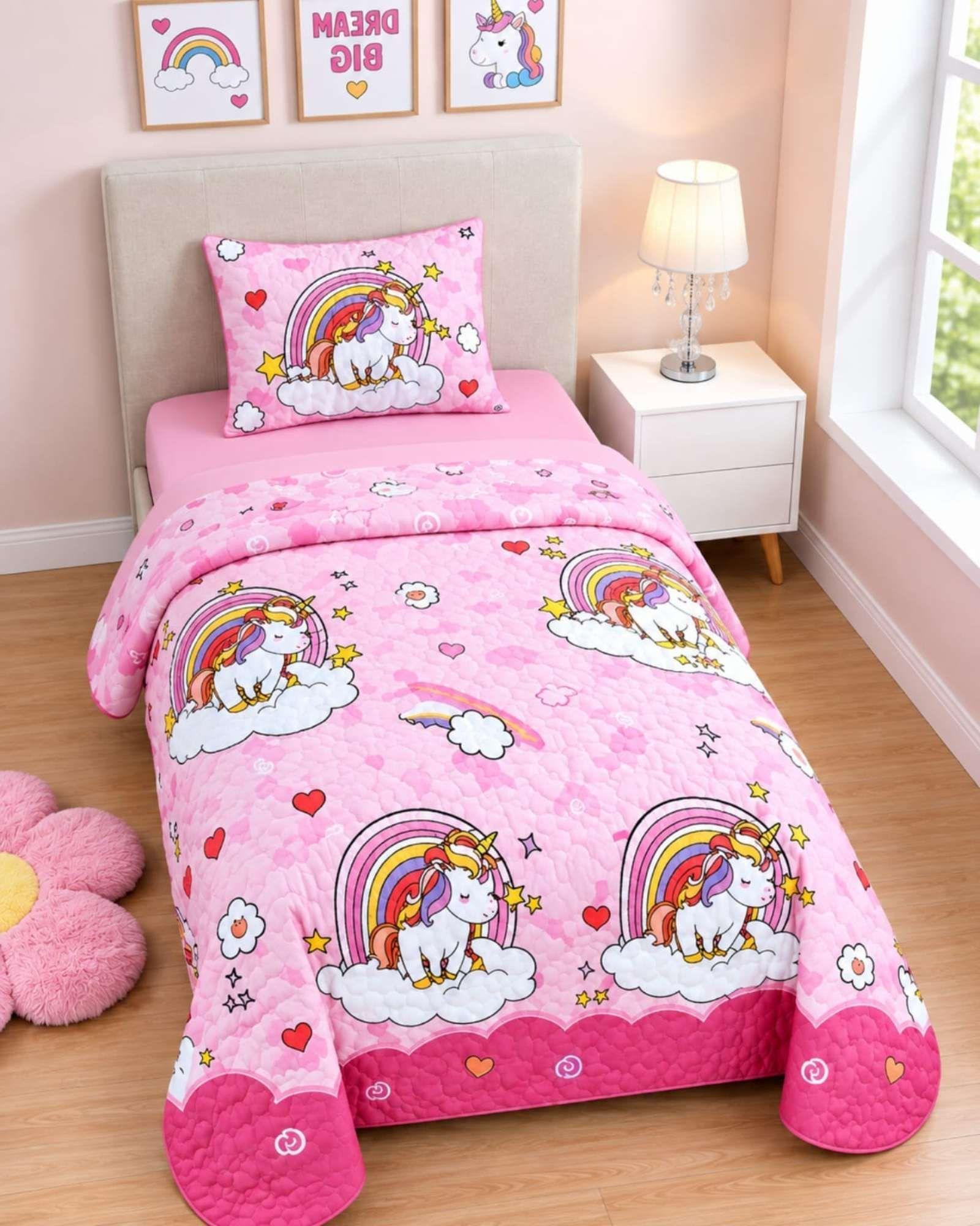 Quilt De Verano 1.5 Plazas Cubrecama Delgado Fresco Y Ligero 16-0
