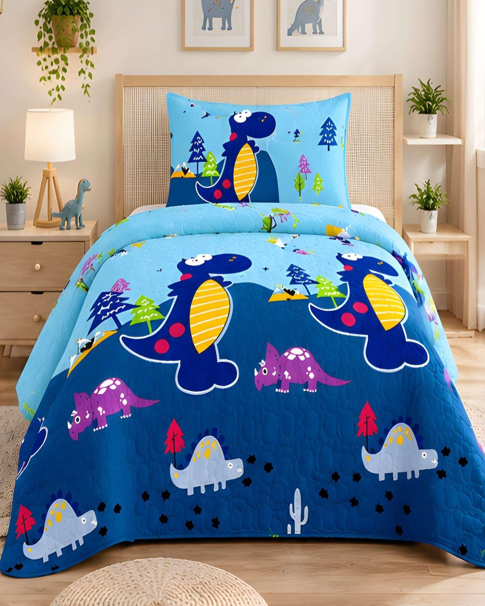 Cubrecama Quilt Verano 1.5 Plazas + Funda De Almohada-1
