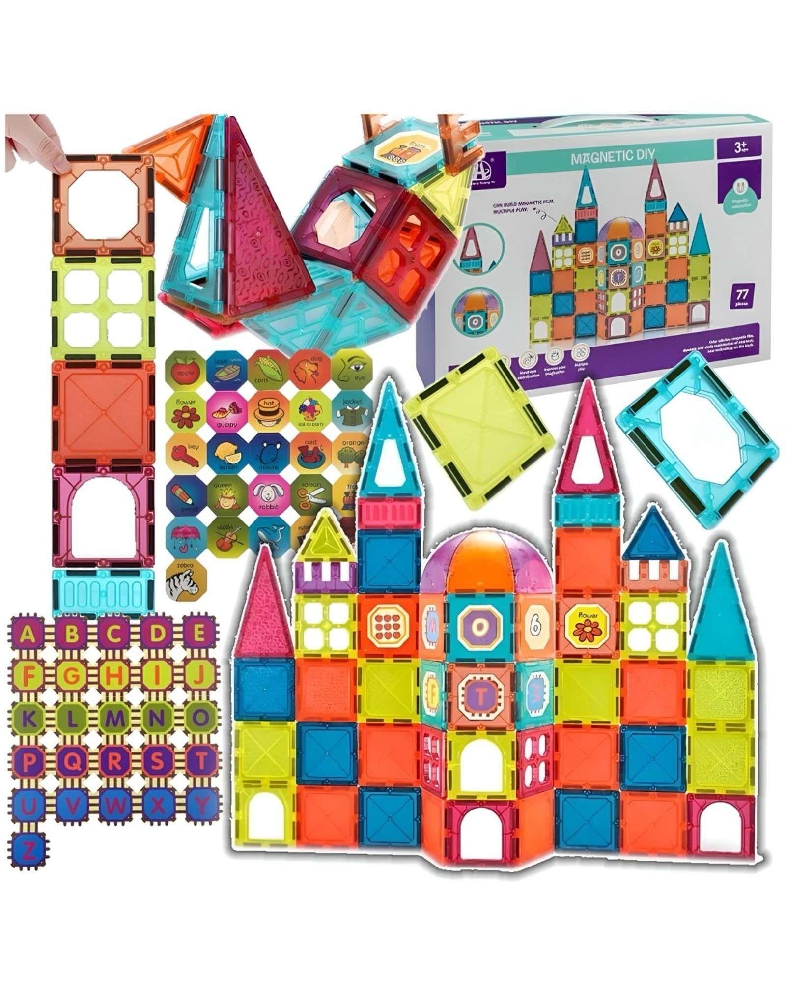 Block magnético castillo 32 piezas -3