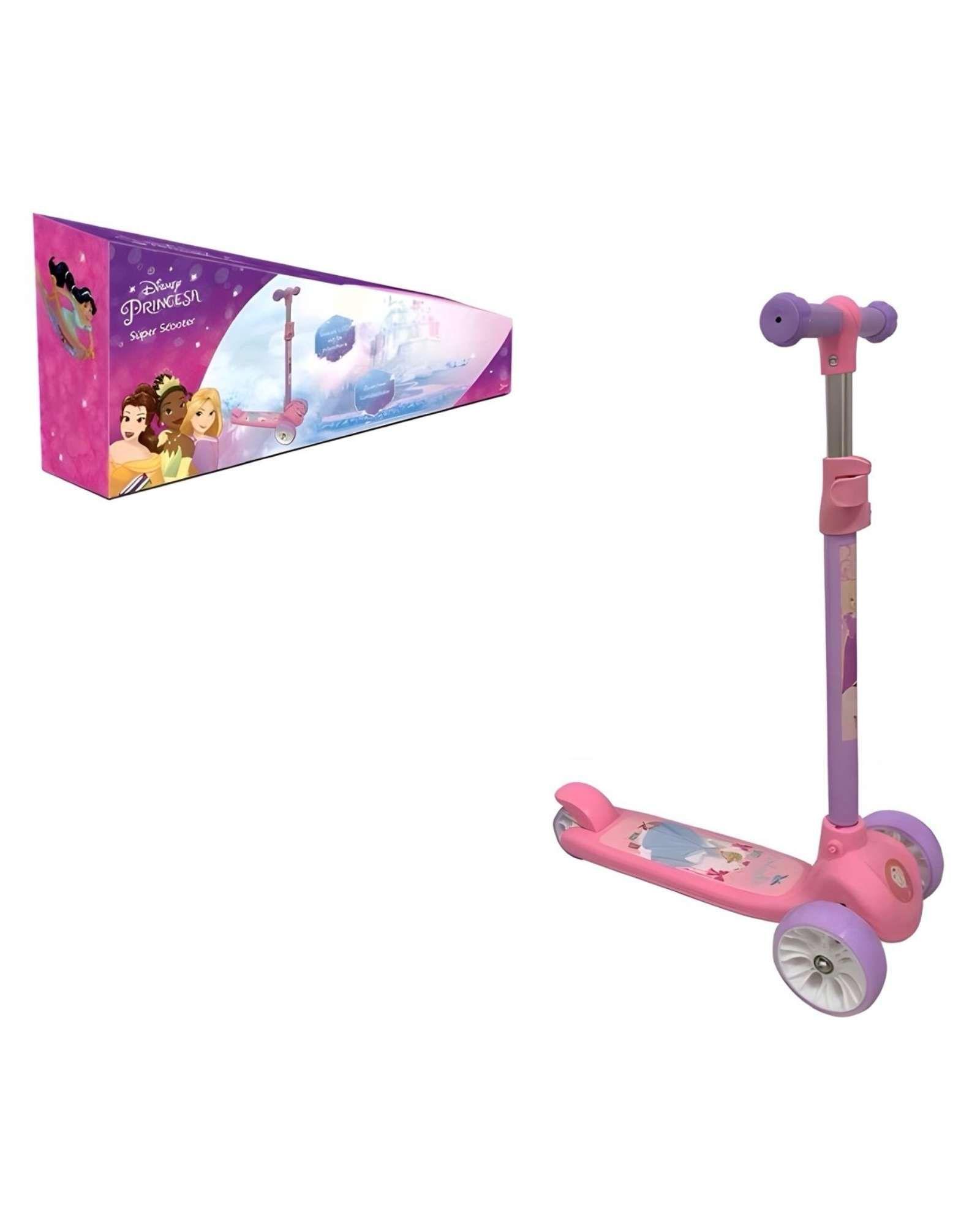 MONOPATIN SCOOTER NIÑAS PLEGABLE PRINCESAS-3