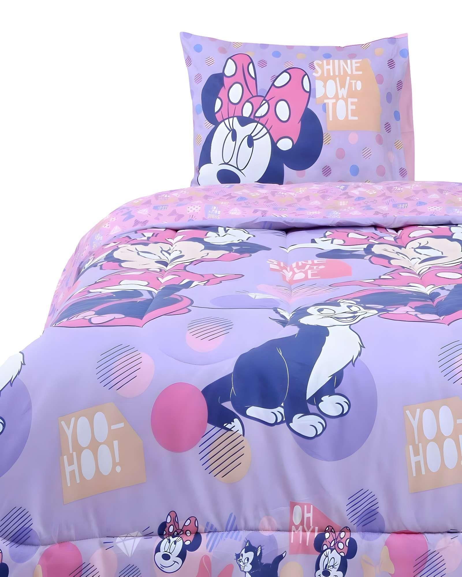CUBRECAMA ACOLCHADO INFANTIL CON DISEÑO REVERSIBLE P15-0