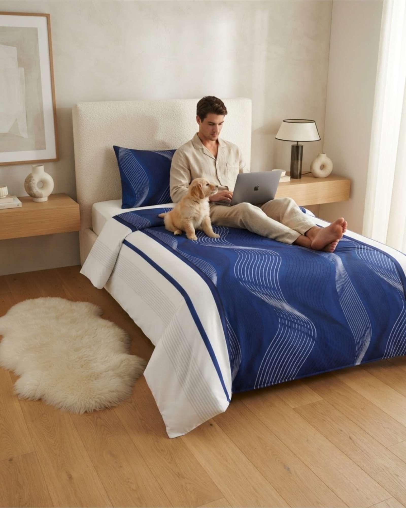 Cubrecama Quilt de Verano 1.5 Plazas Delgado + 1 Almohada 05-3