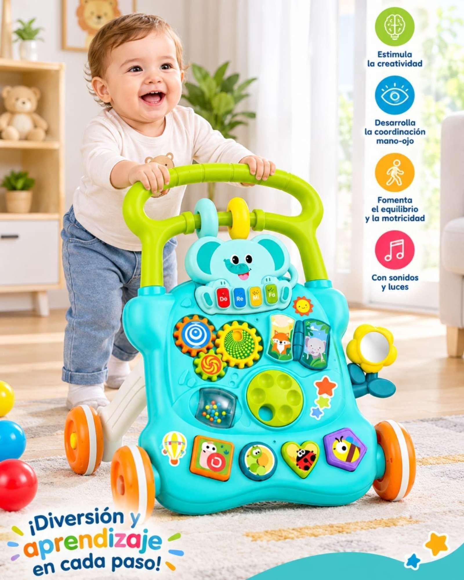 Caminadora Musical Interactiva para Bebés con Actividades-4