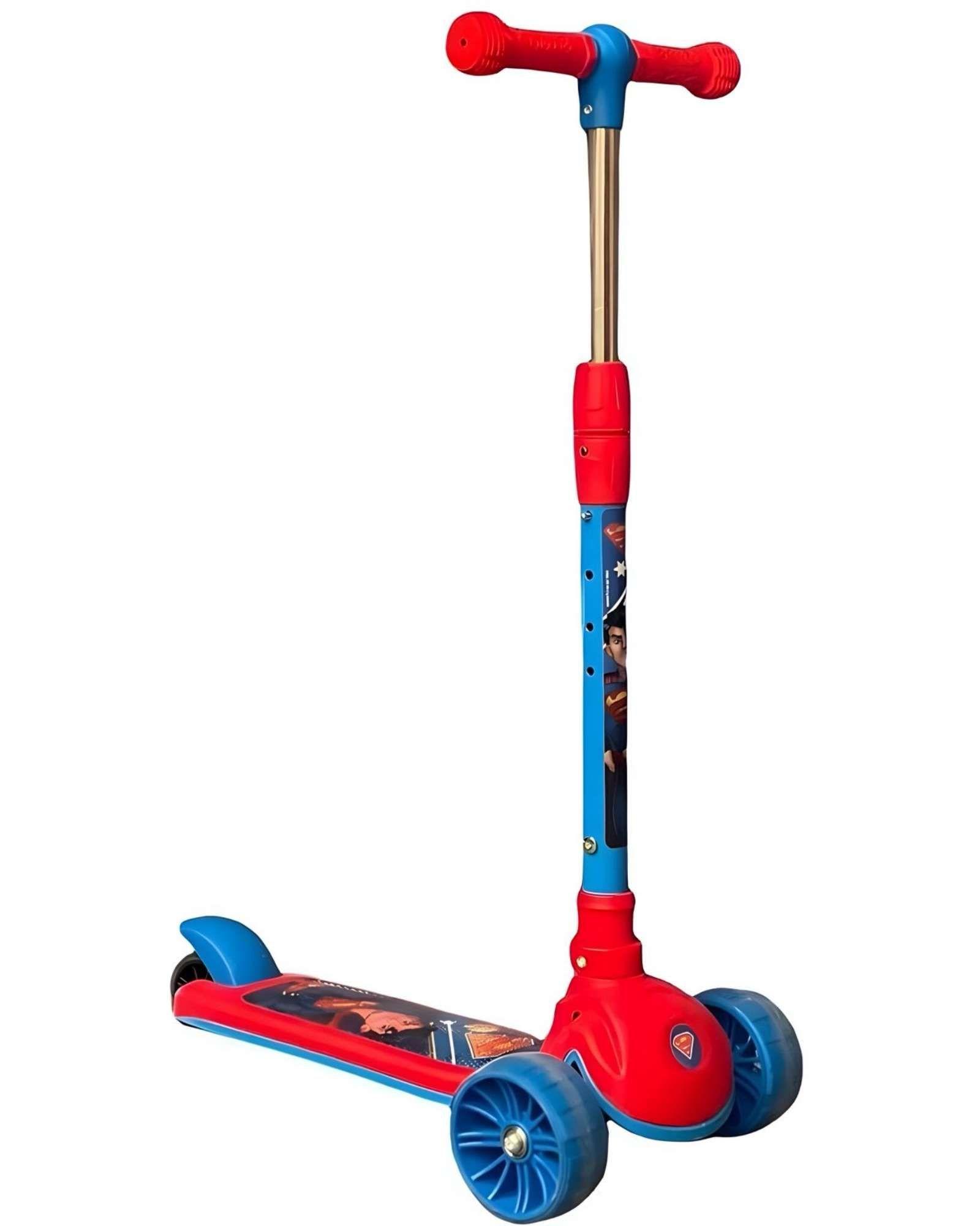 MONOPATIN SCOOTER NIÑO INFANTIL PLEGABLE SUPERMAN-1