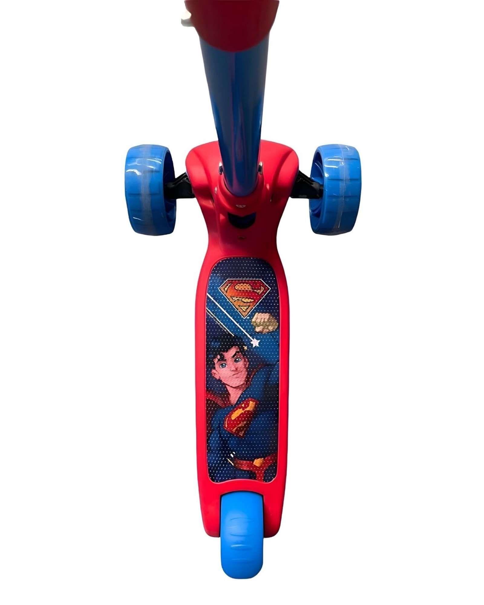 MONOPATIN SCOOTER NIÑO INFANTIL PLEGABLE SUPERMAN-3