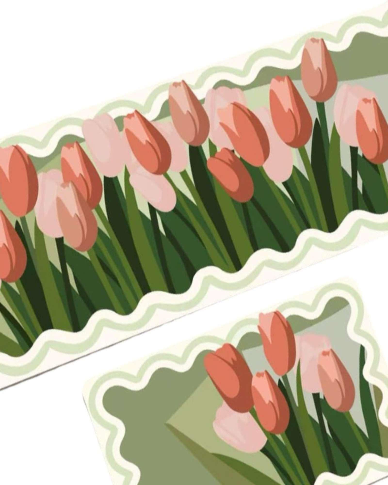 TAPETES DECORATIVAS COCINA ANTIDESLIZANTE DISEÑO FLORES-2