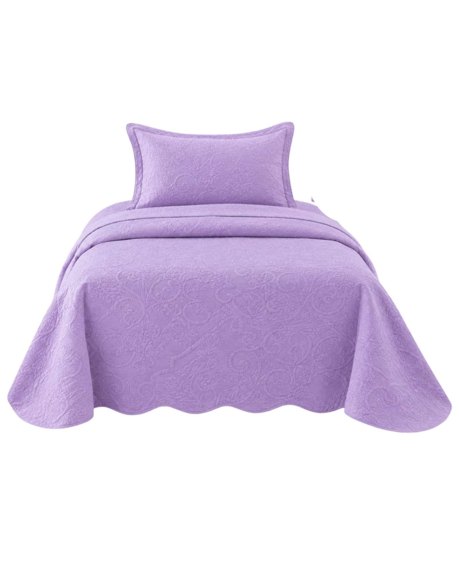 Cubrecama Verano Quilt 1.5 Plazas Texturizado 04-5
