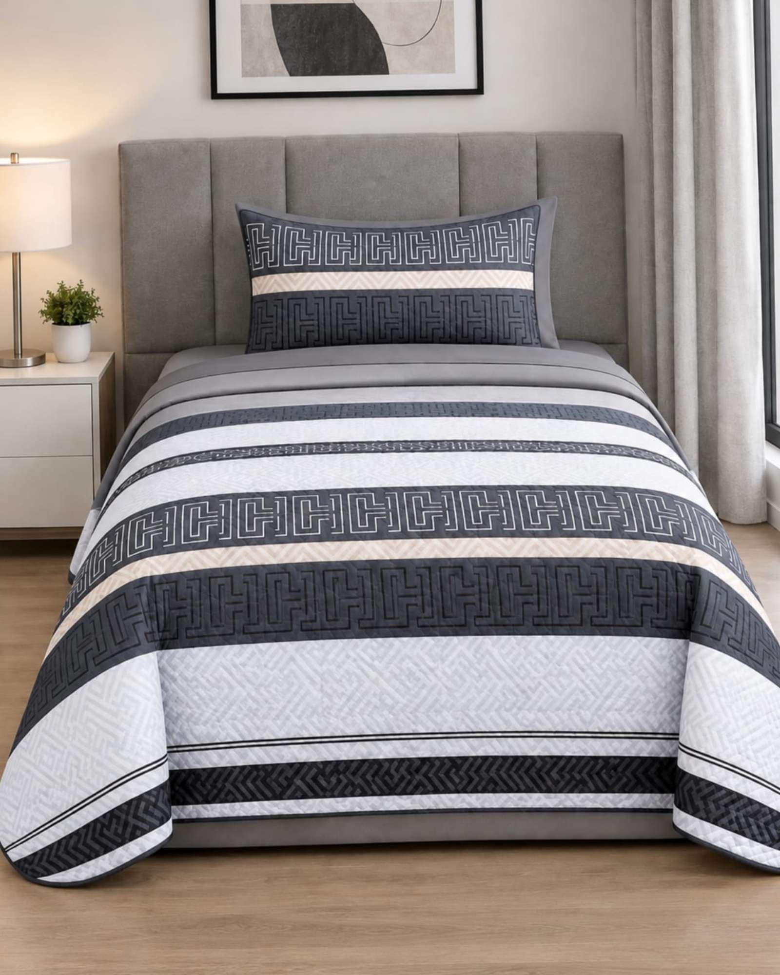 Quilt De Verano 1.5 Plazas Cubrecama Delgado Fresco Y Ligero 12-0