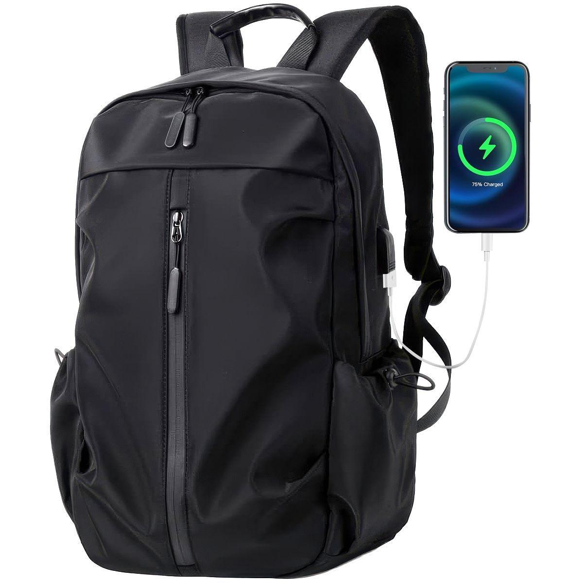  Mochila Notebook Nomad Tech 20-35 Litros USB Viajes y Oficina-0