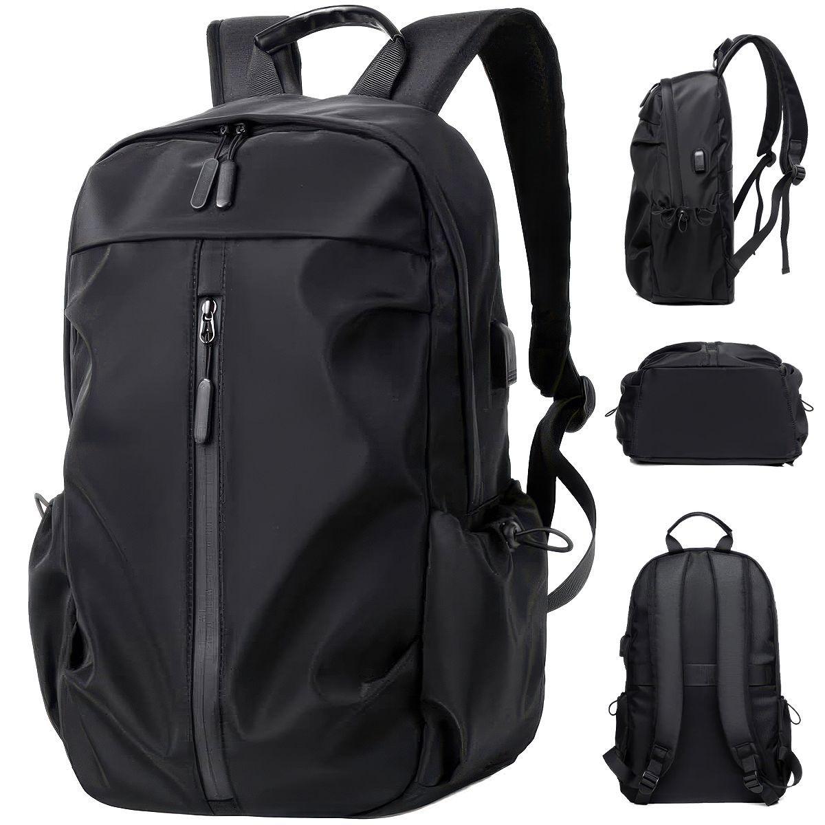  Mochila Notebook Nomad Tech 20-35 Litros USB Viajes y Oficina-1