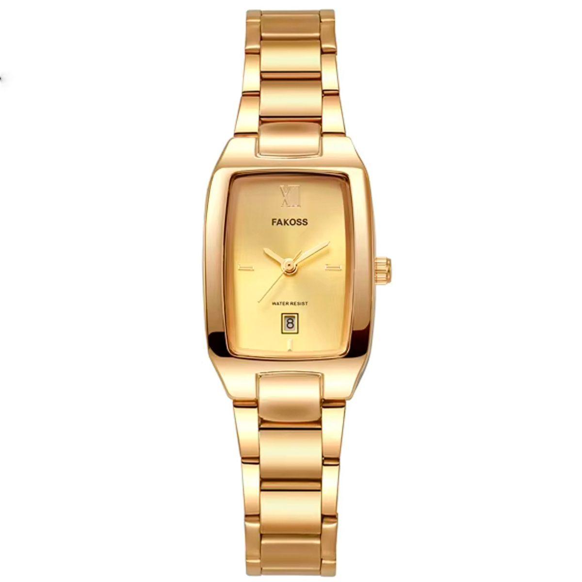 Reloj de Mujer de Pulsera Stella Golden, Estilo y Sofisticación -0