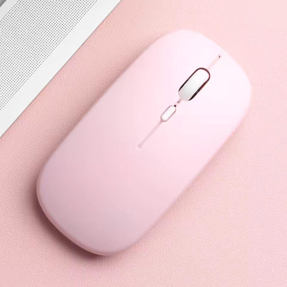 Mouse Inalámbrico para PC y Mac - Diseño Ergonómico -0