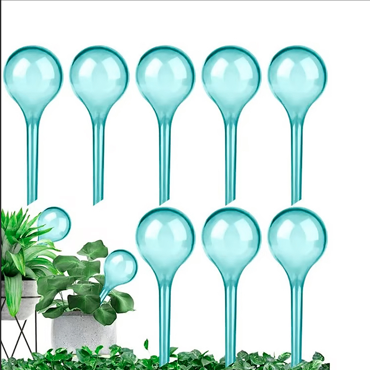 Riego Automático por goteo para plantas - Pack de 5 bombillas 13x5-0