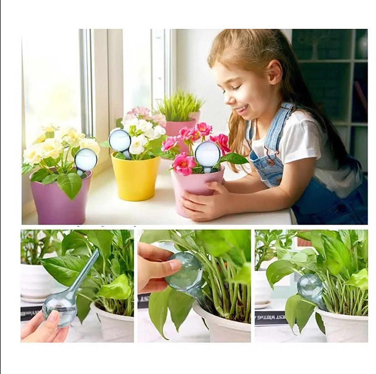 Riego Automático por goteo para plantas - Pack de 5 bombillas 13x5-1