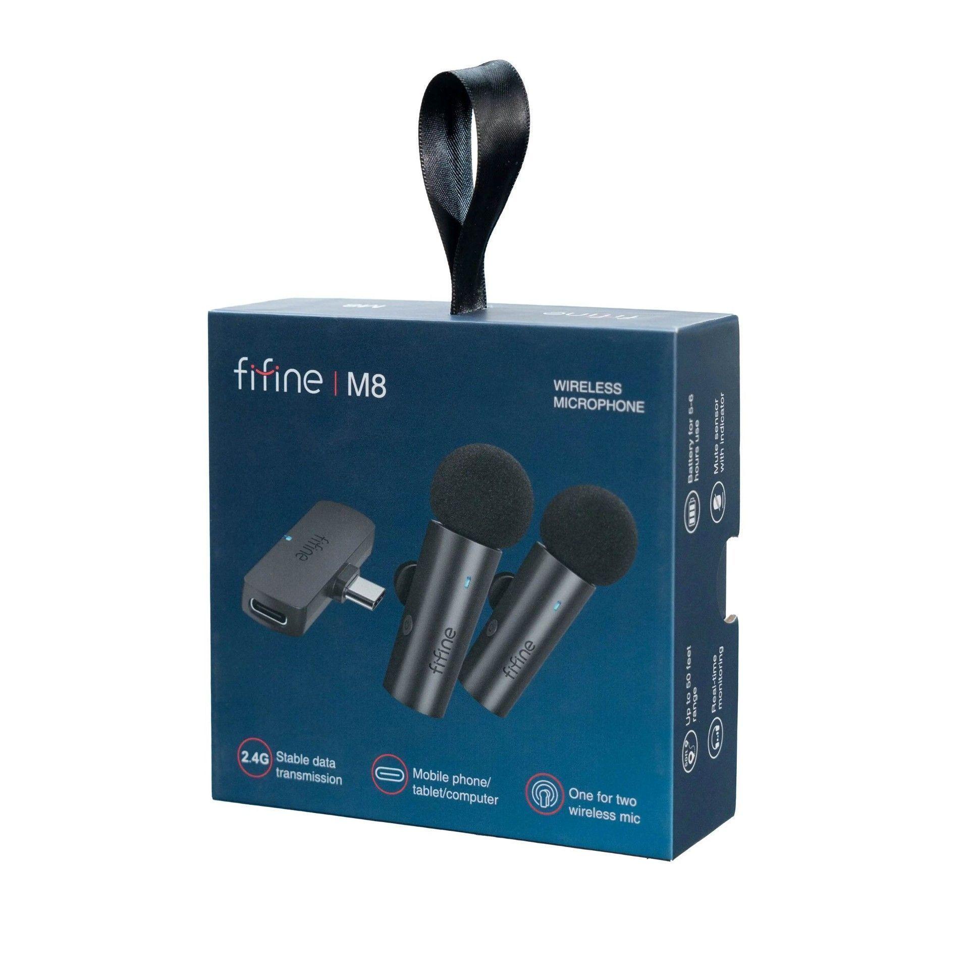 Microfono Fifine M8 Profesional Para Voz-2