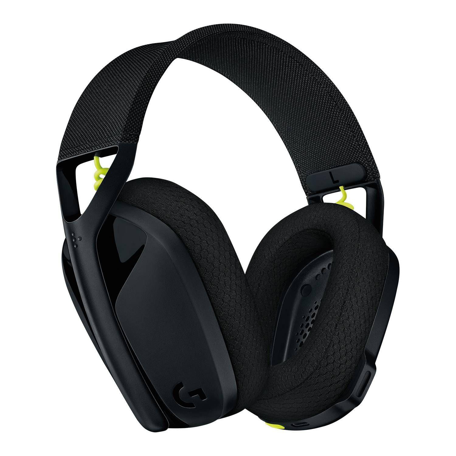 Audífono Gamer Inalámbrico G435 Negro y Amarillo-3