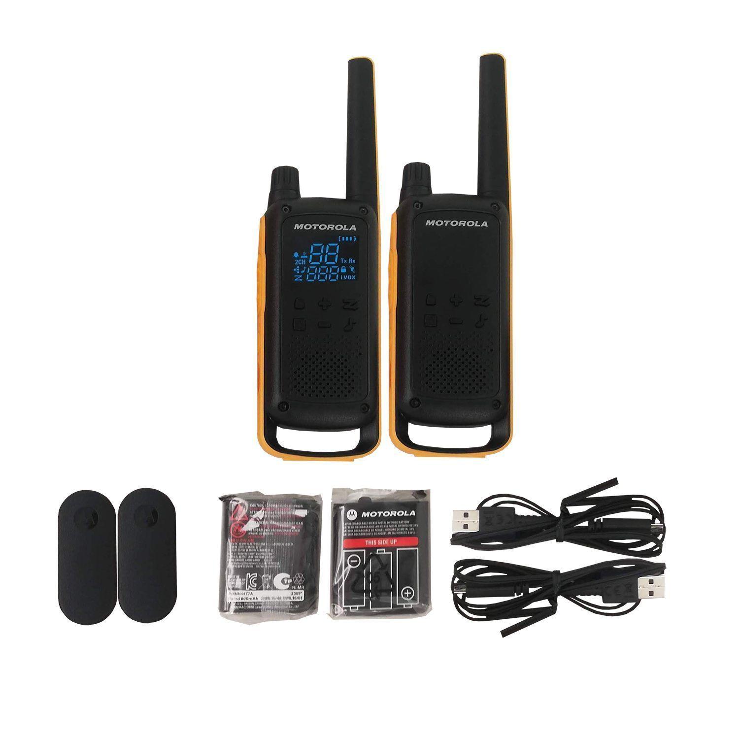 Set 2 Walkie Talkie Motorola T470-5