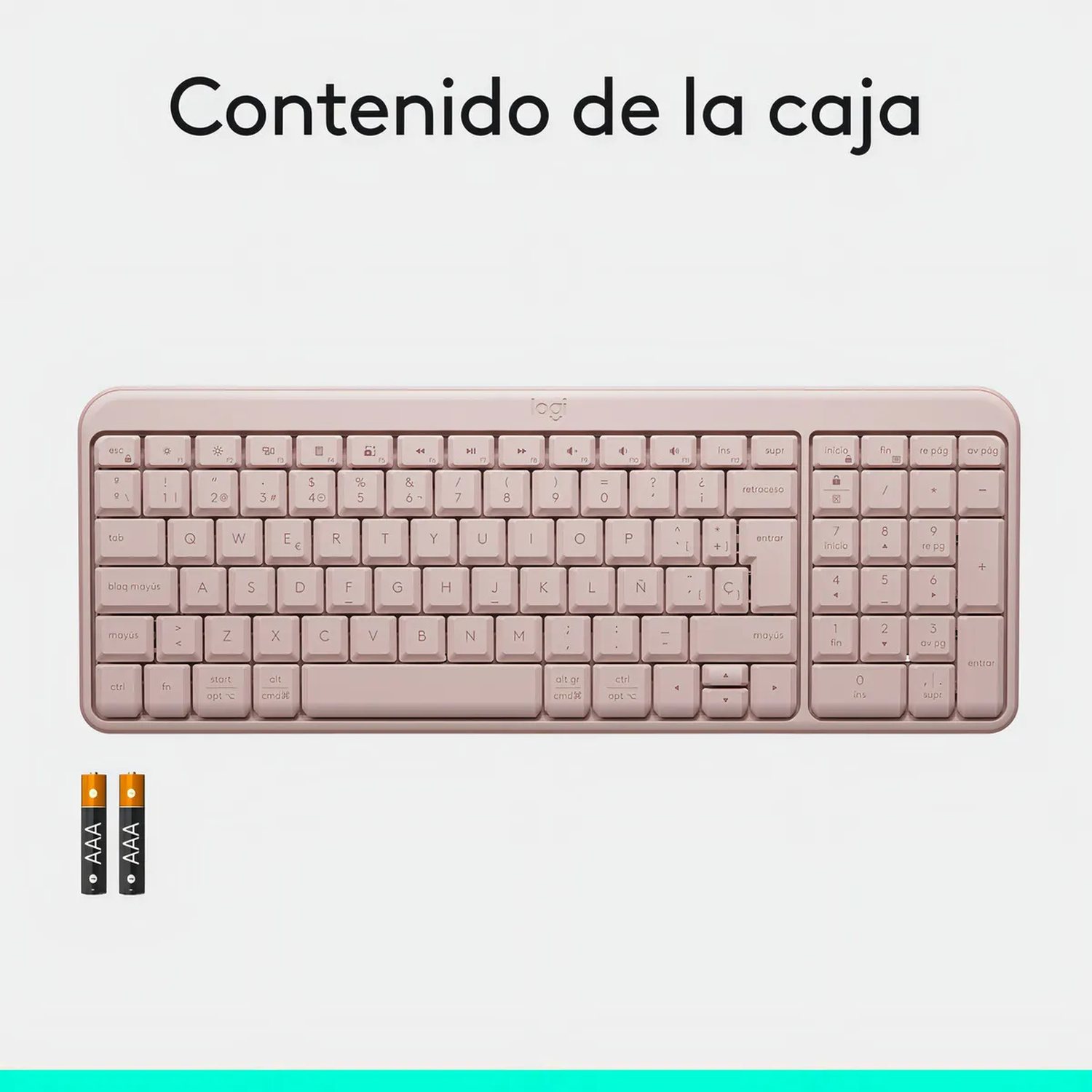 Teclado Inal mbrico Logitech K250-2