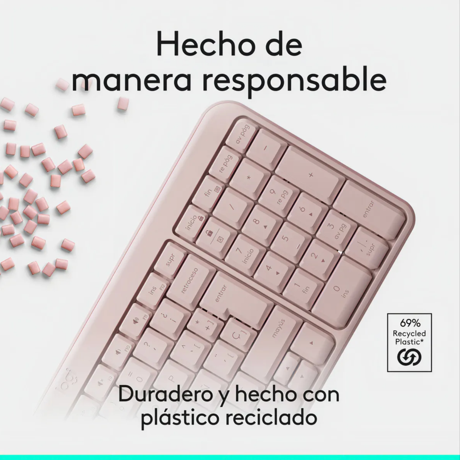 Teclado Inal mbrico Logitech K250-4