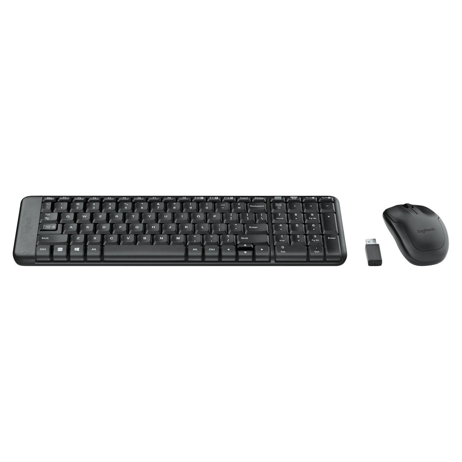 Kit de Teclado y Mouse Logitech MK220-2