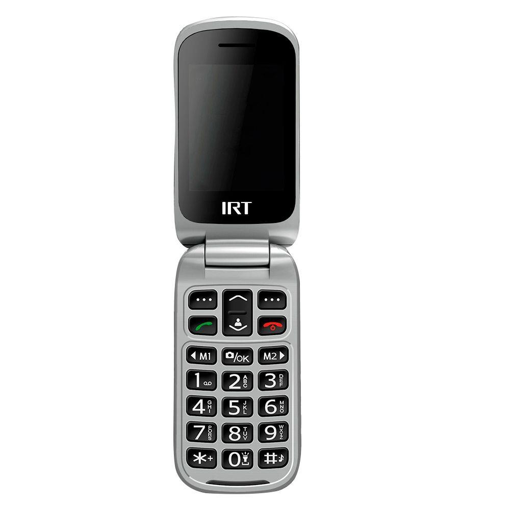 Teléfono Irt Senior 4g S O S Para Adulto Mayor Almeja 330n-3