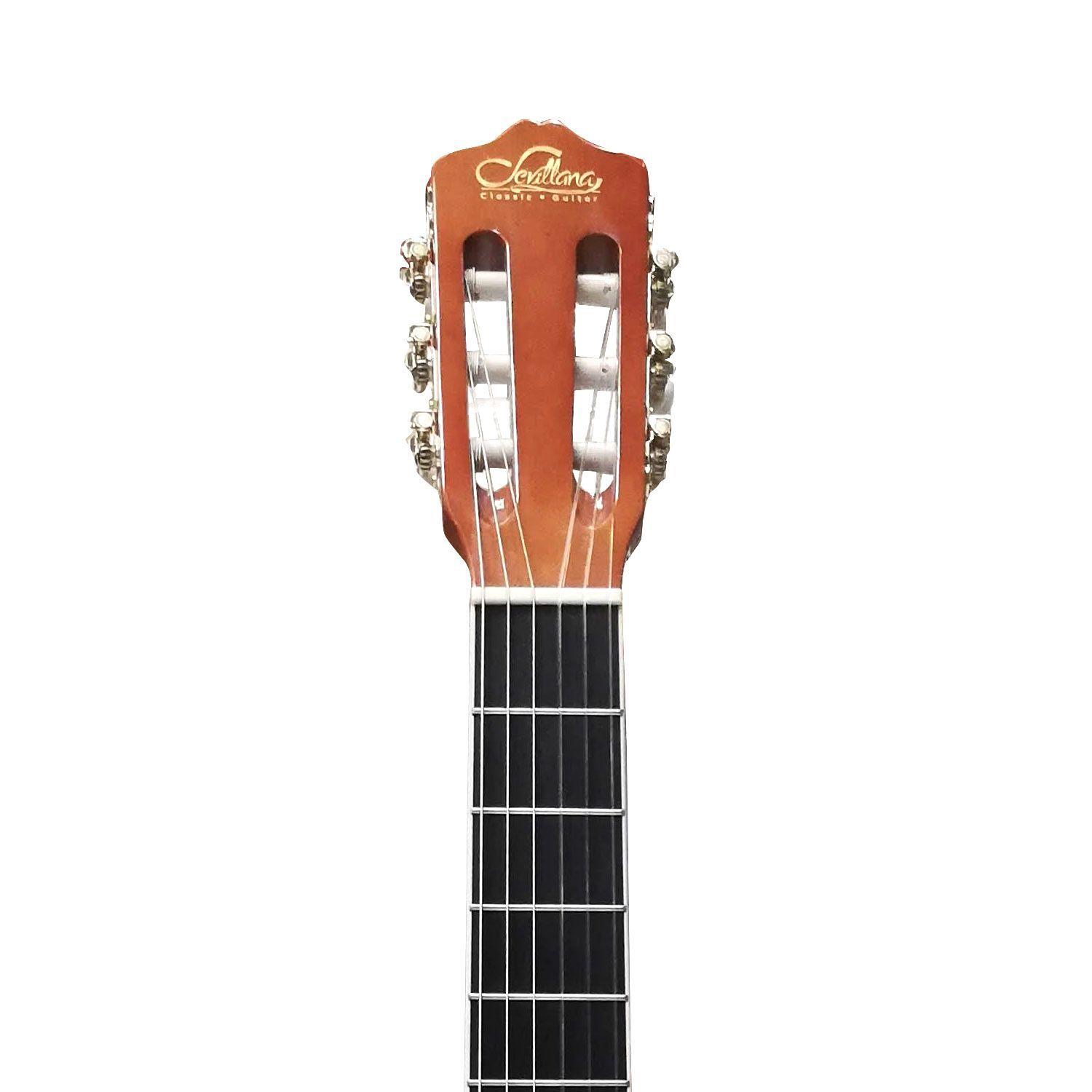 Guitarra Electroacústica 39" Natural Ultra Delgada-2