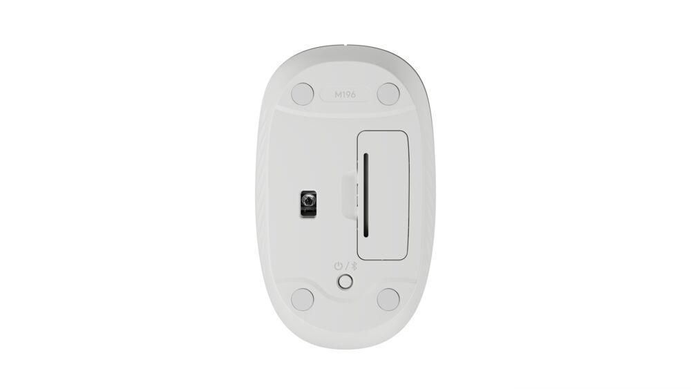 Mouse Inalámbrico Logitech M196 Bluetooth Blanco-4