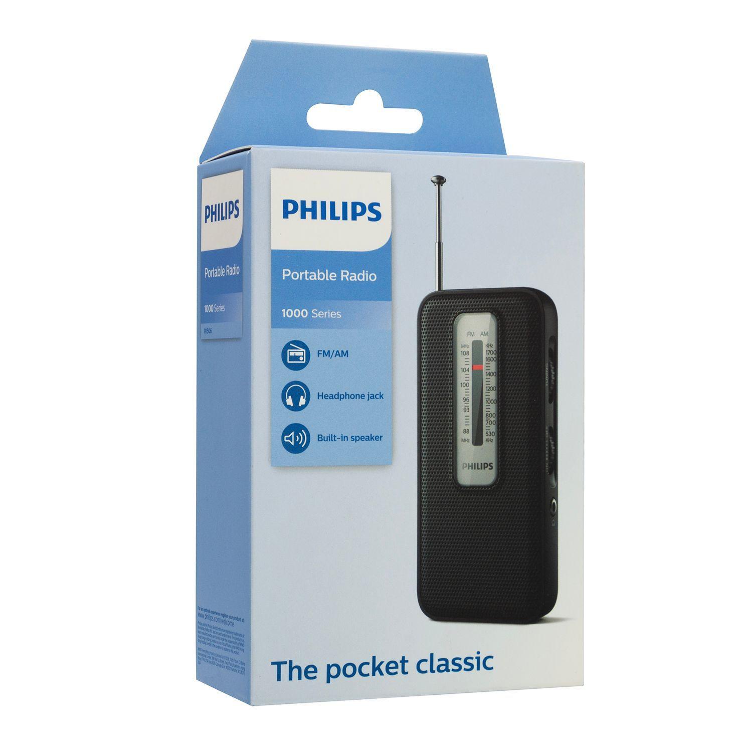 Radio Portatil AM/FM Tar1506 Philips De Bolsillo -4