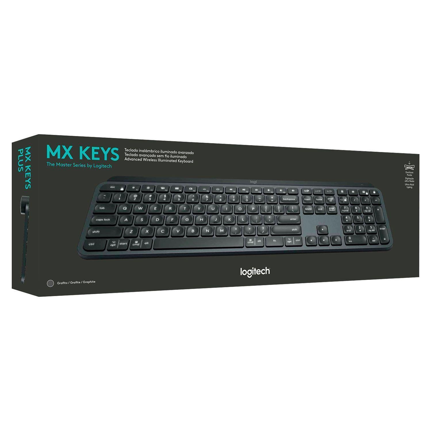 Teclado Inalámbrico Logitech Mx Keys Retroiluminado-2