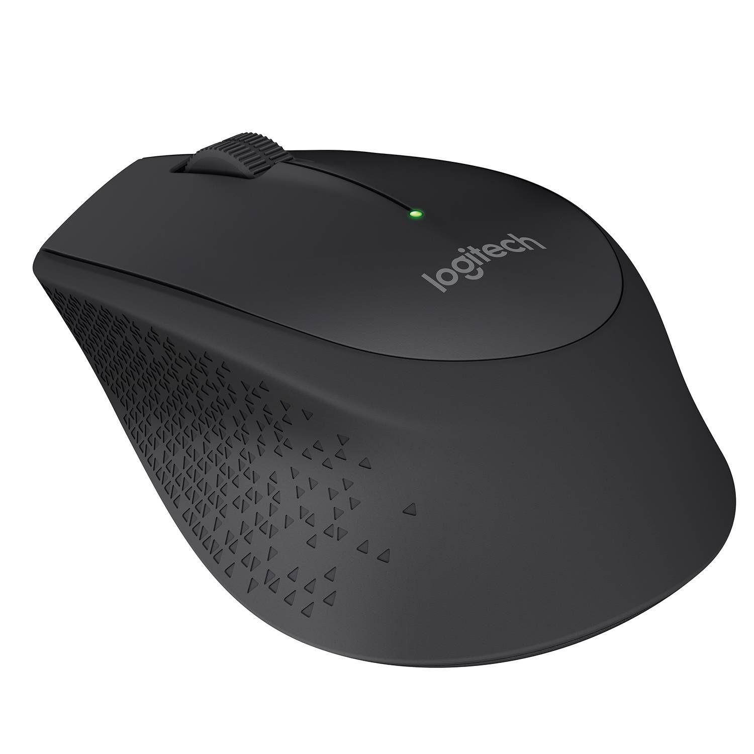 Mouse Inalámbrico Logitech M280 Negro-1