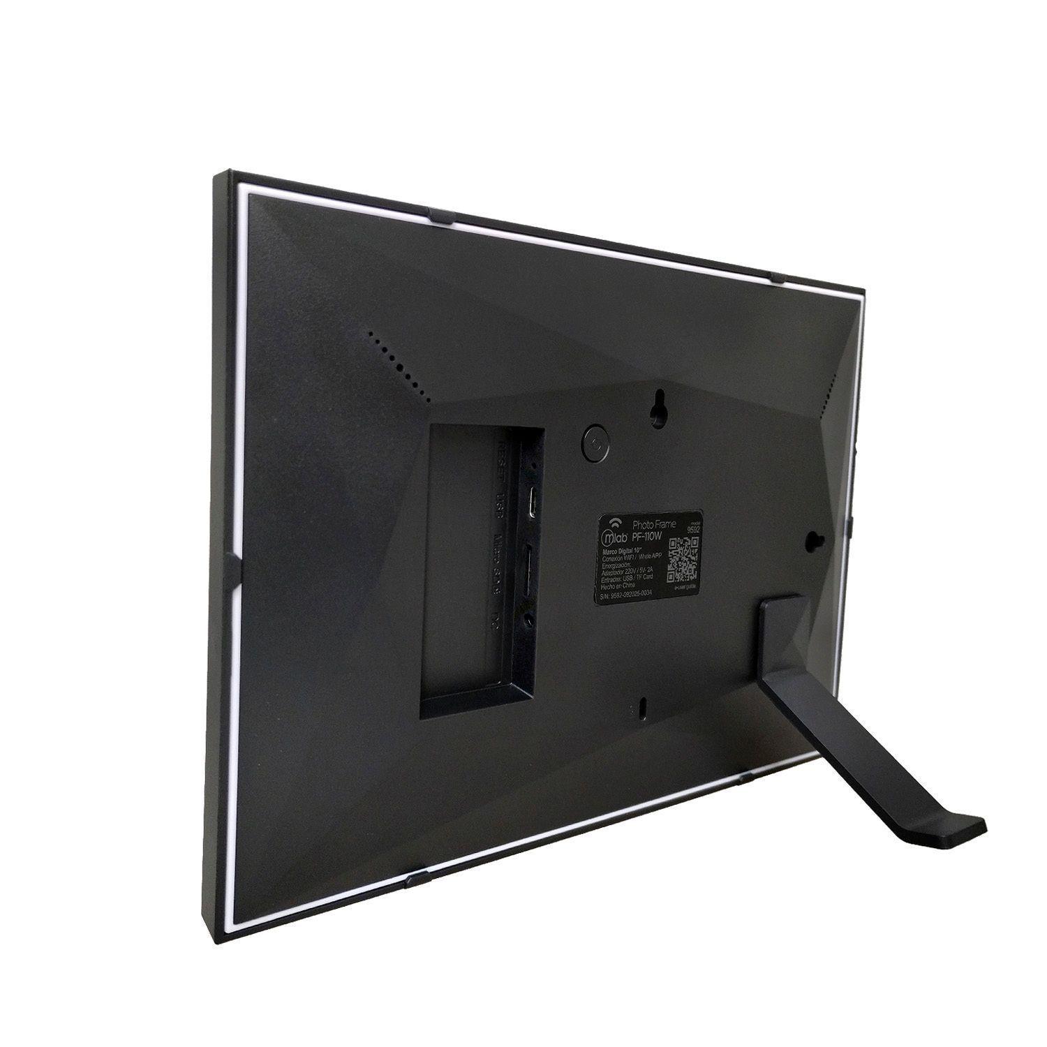 Marco Digital Frame Black Wifi 32GB Pantalla LCD 10" Mlab Black-2