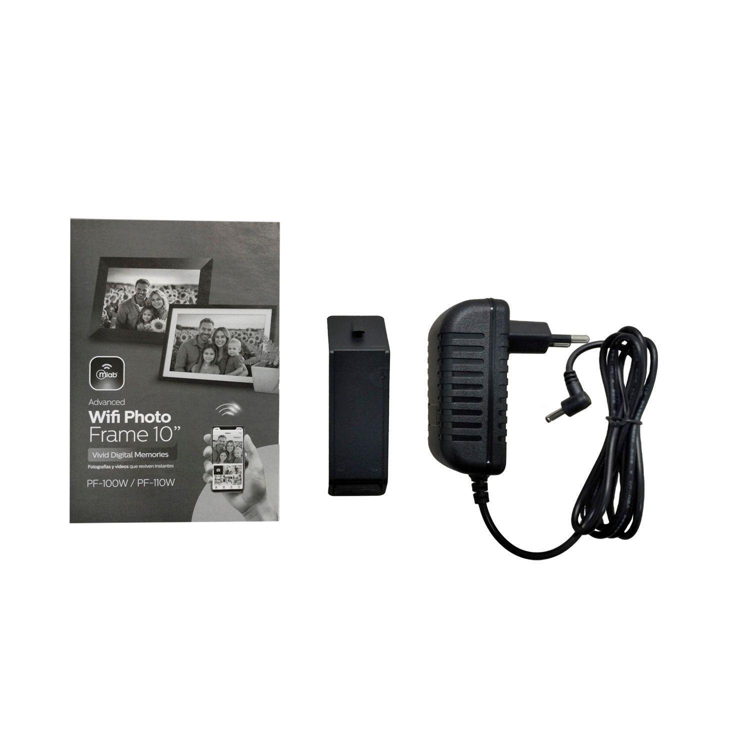 Marco Digital Frame Black Wifi 32GB Pantalla LCD 10" Mlab Black-4