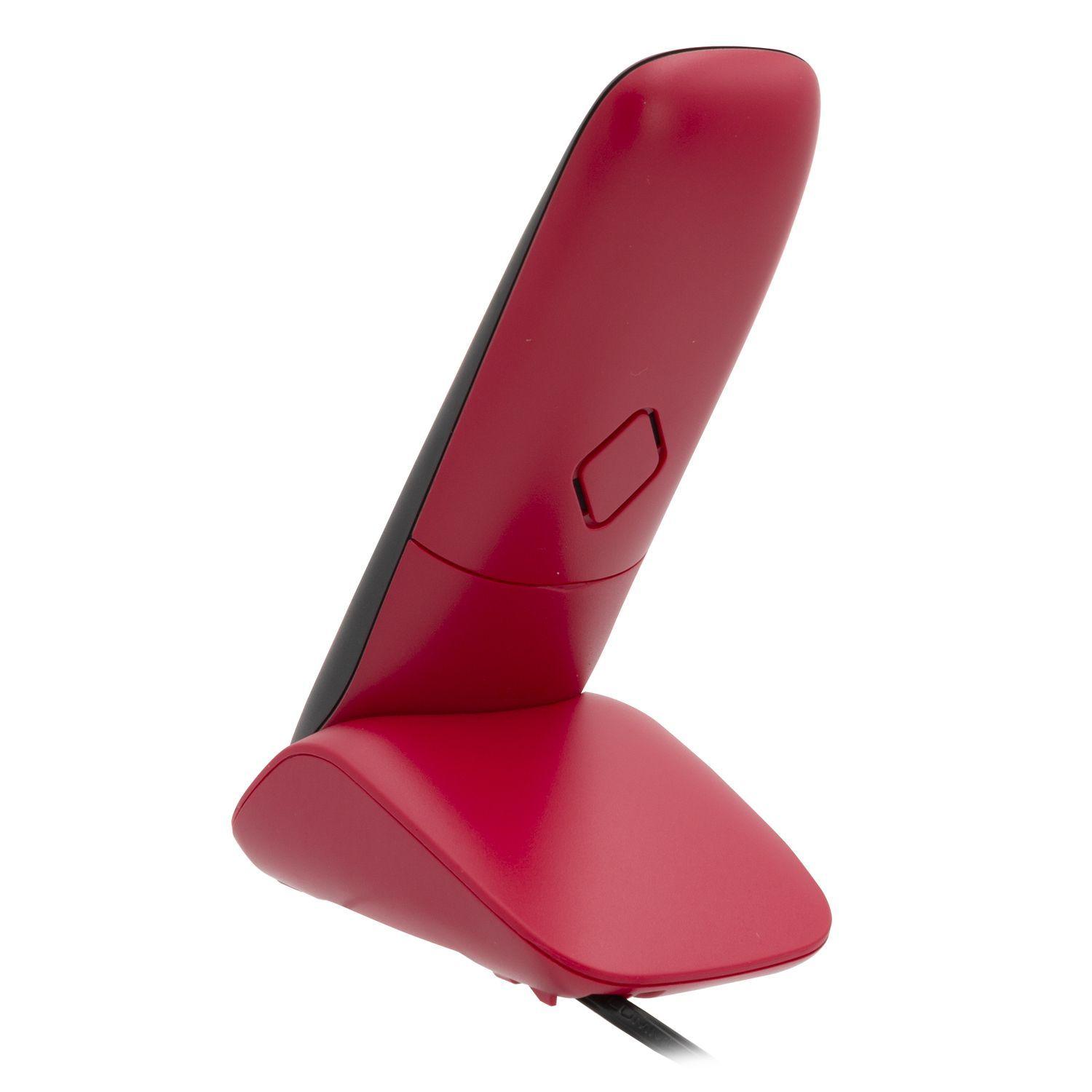 Telefono inalambrico Uniden AT3102 Rojo-3