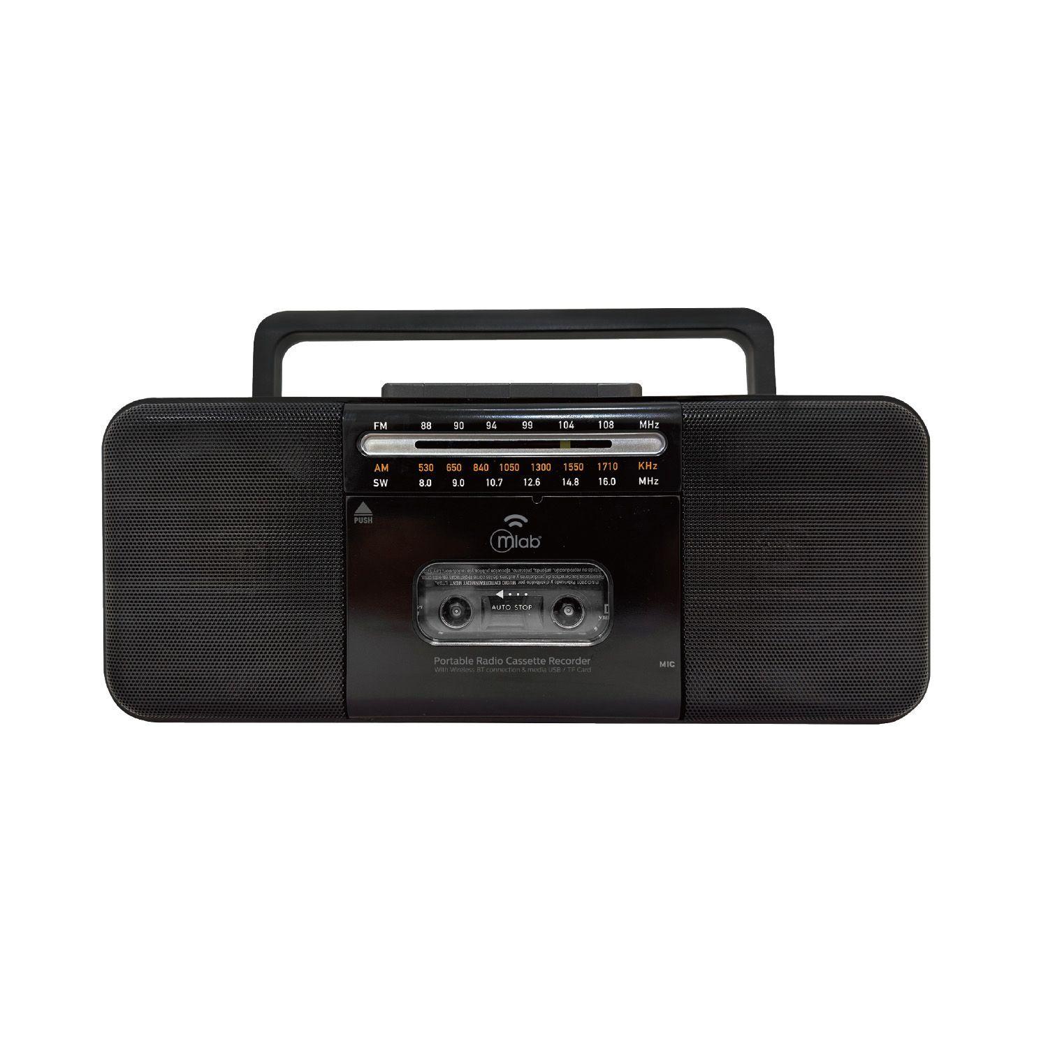 Radio Retro Cassette 1980 s MLAB CF 28 Bluetooth USB Micro SD-0